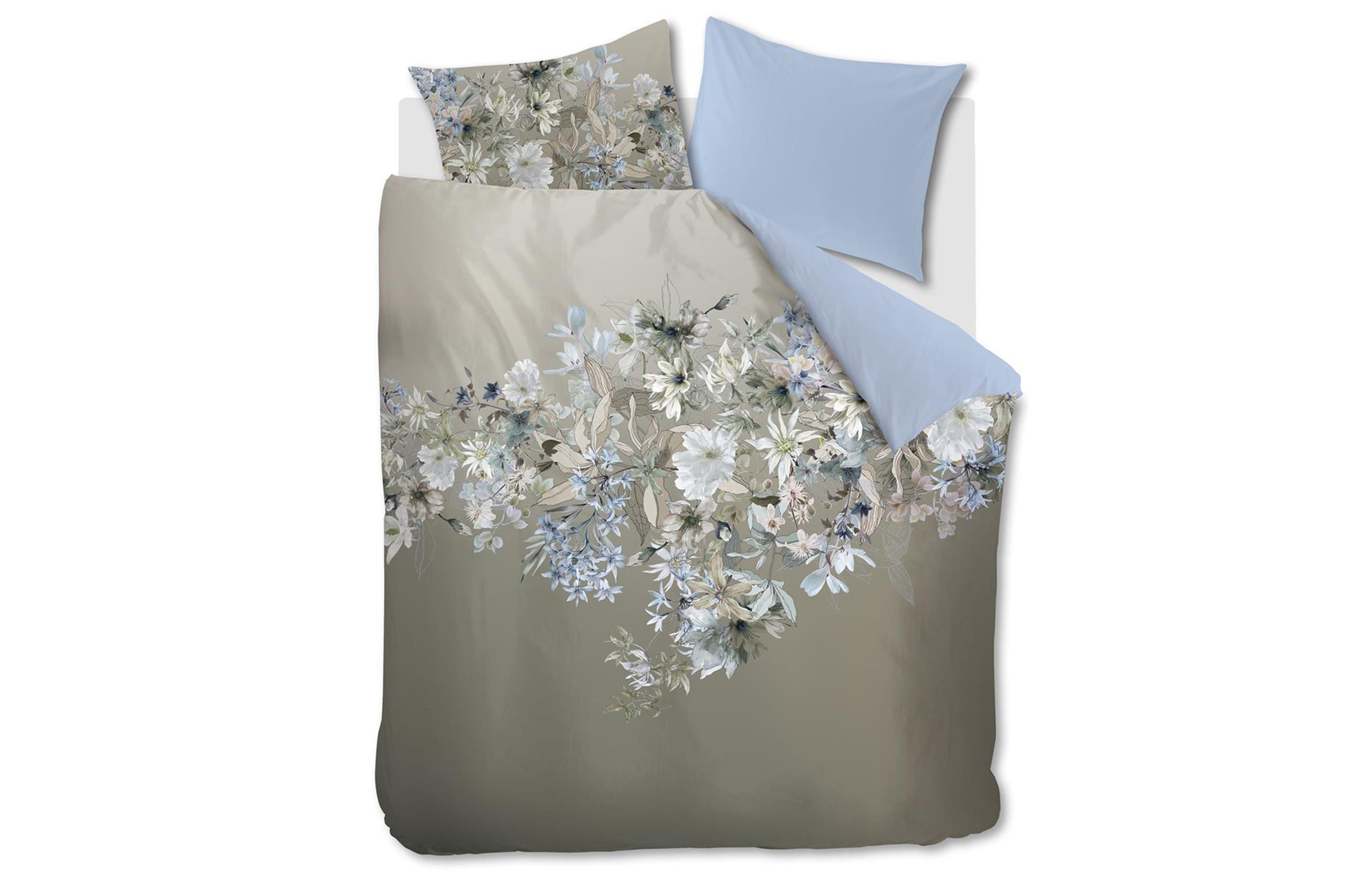 Kardol by Beddinghouse Saffron Bettwäsche Blau Grau