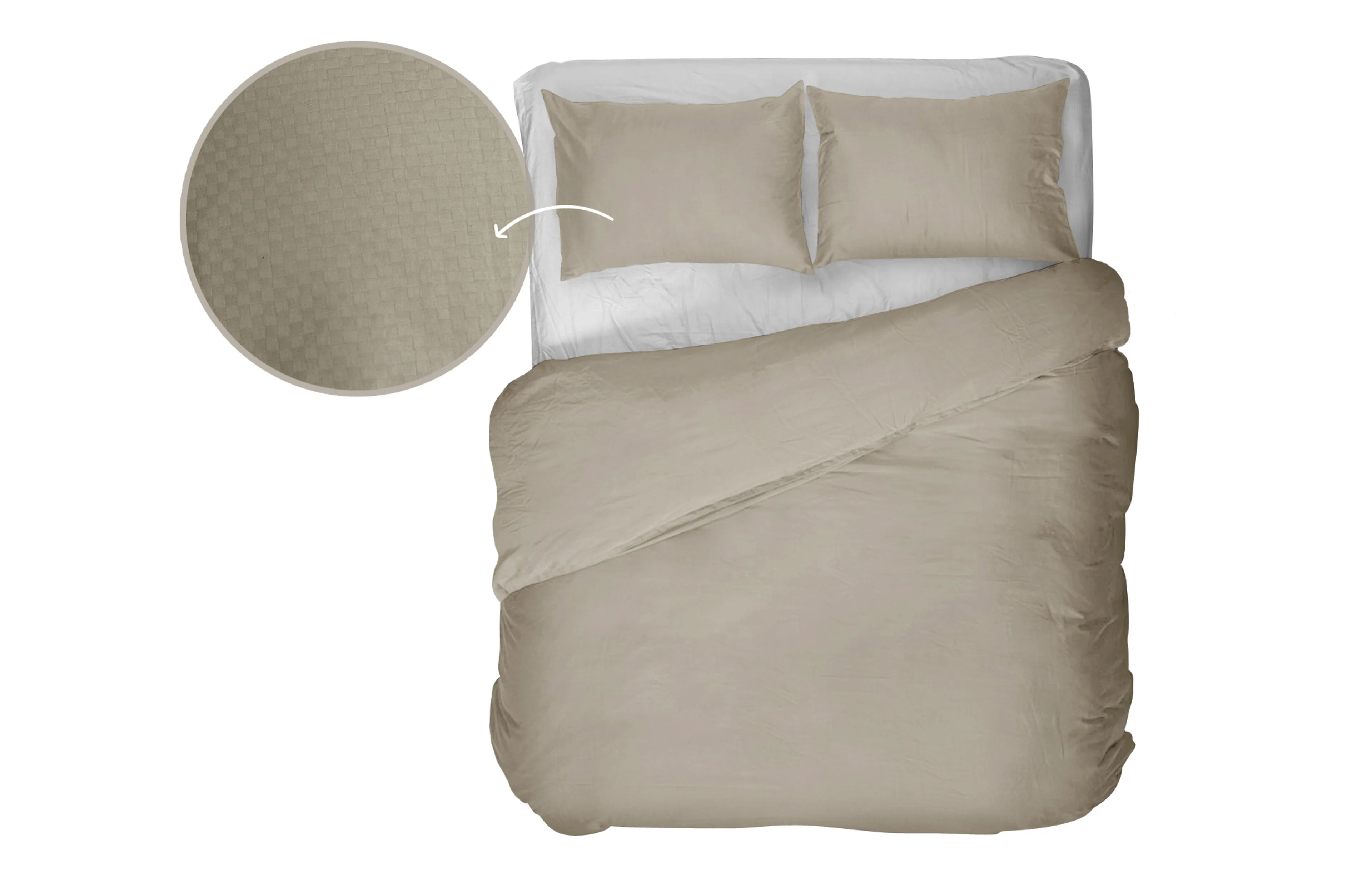 Kayori Otsu Bettwäsche Sand