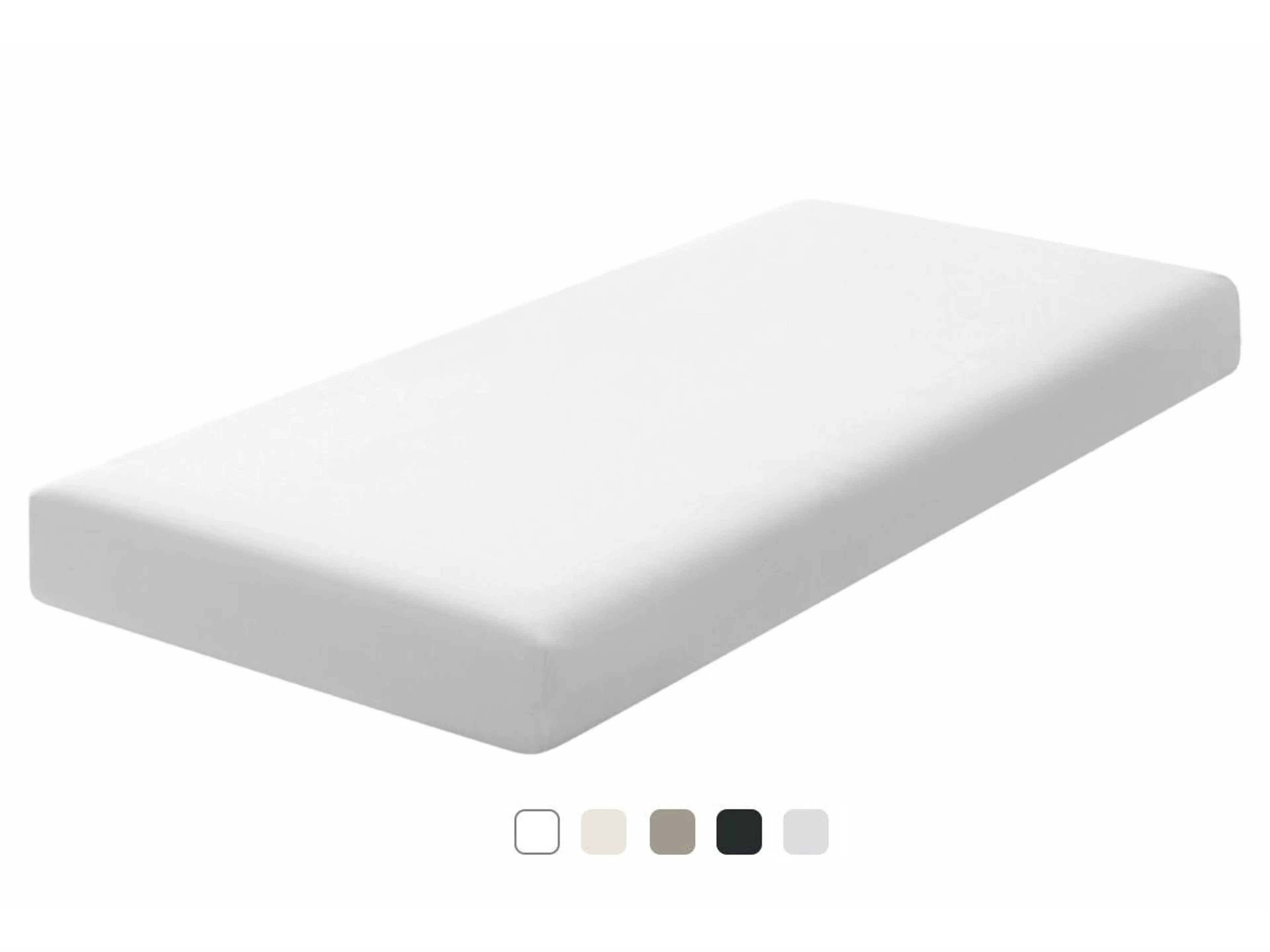 Dixxius Matratze Spannbetttuch Excellent Percale