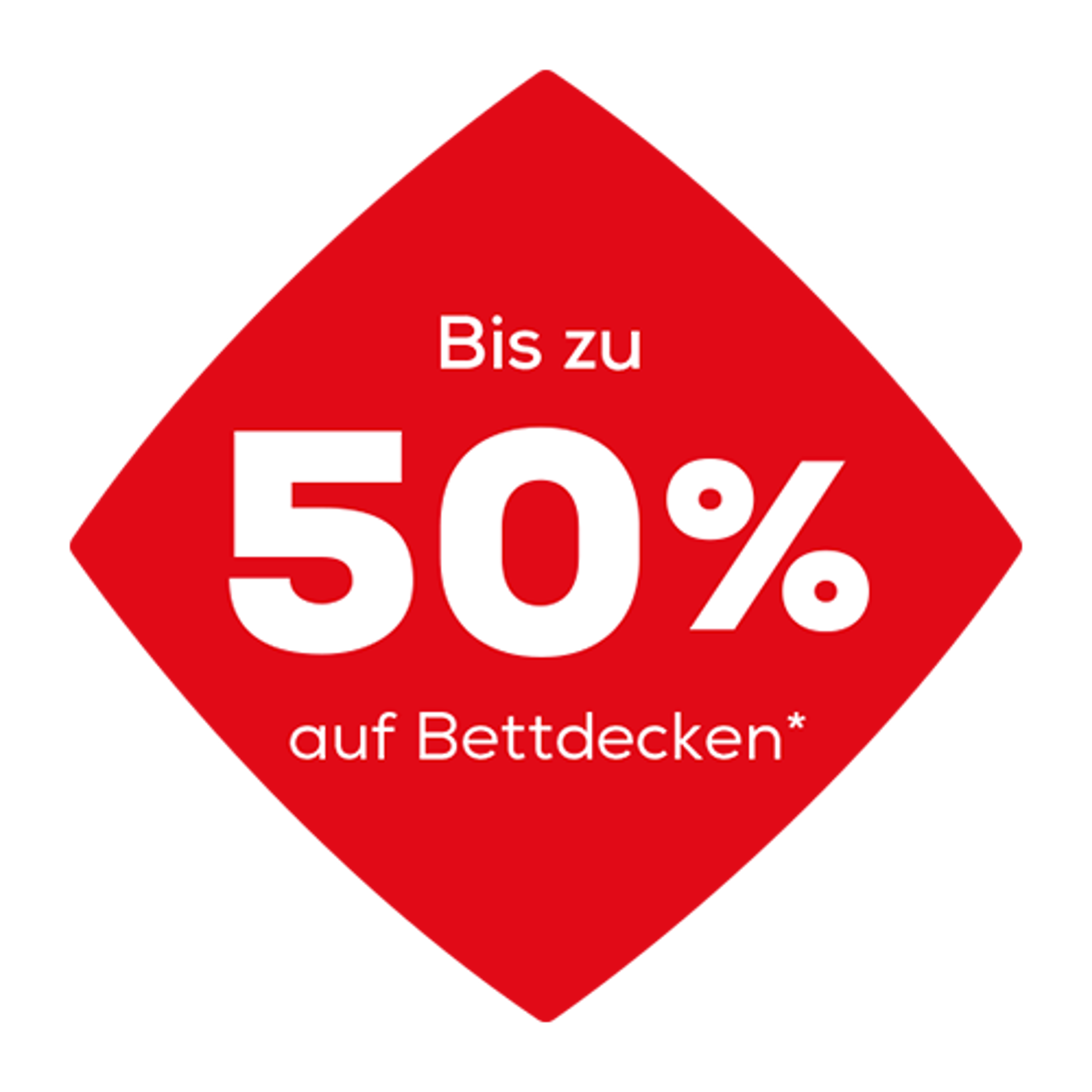 Bis zu 50% Rabatt auf Bettdecken