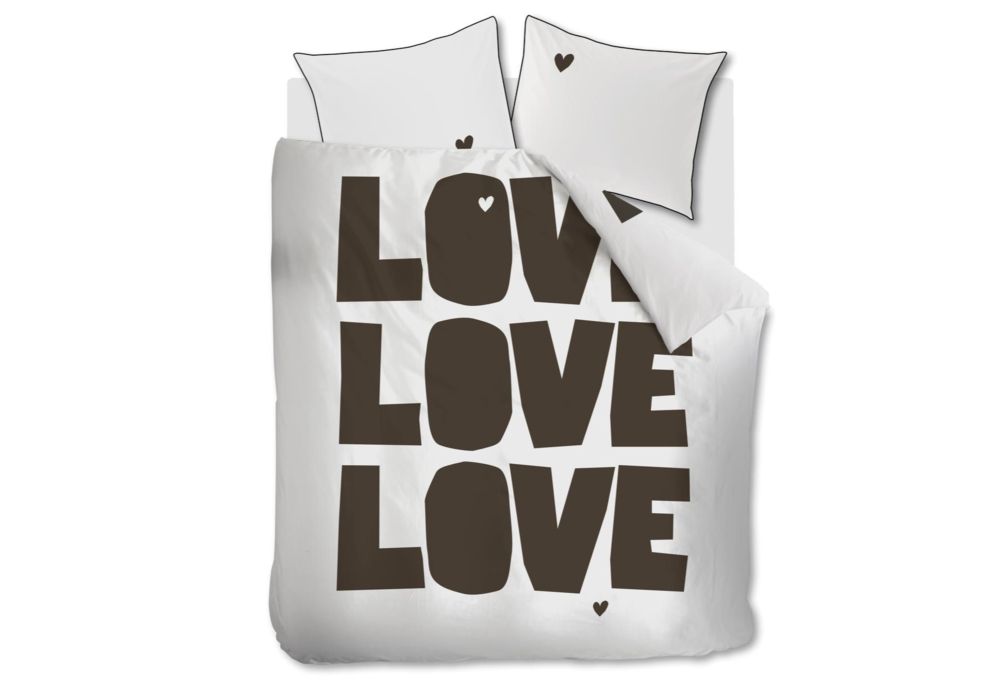 vtwonen Bold Love Bettwäsche Naturell