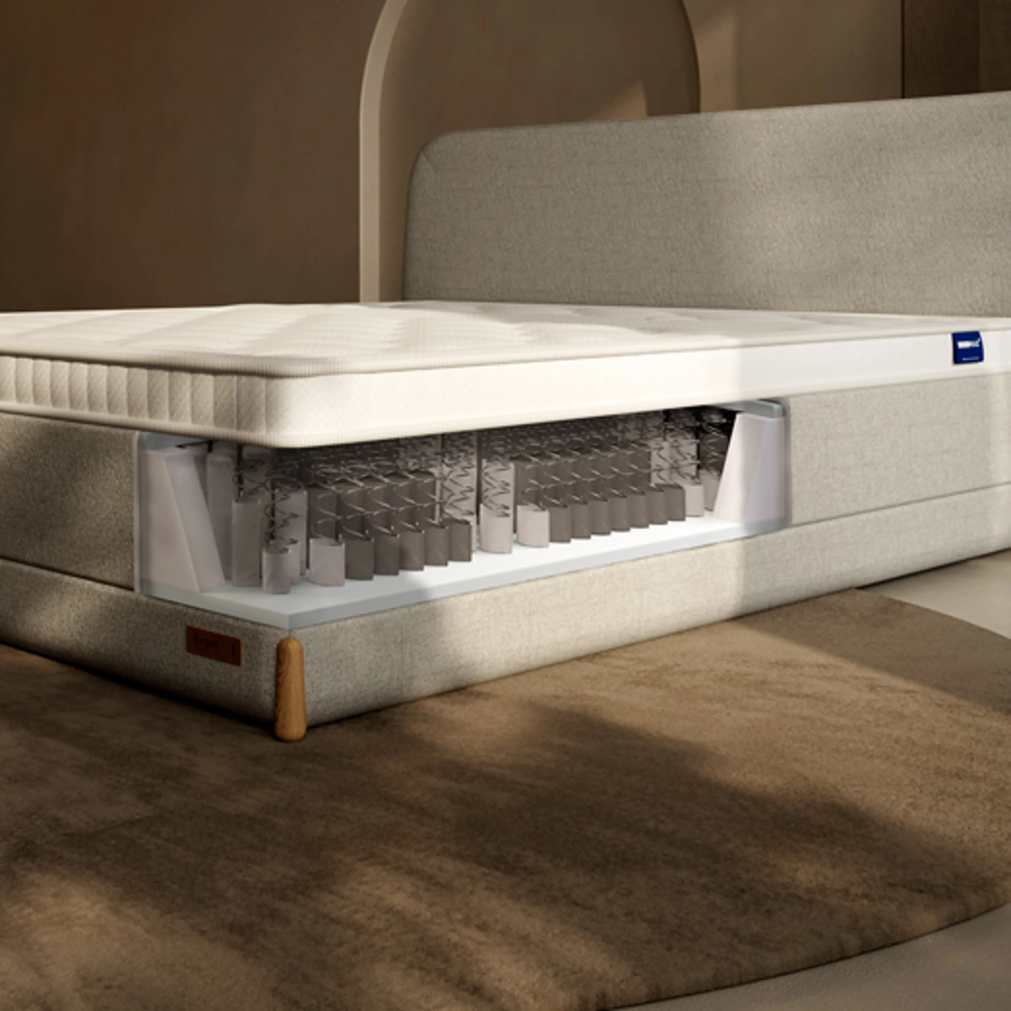 Ergonomischer Matratzernkern