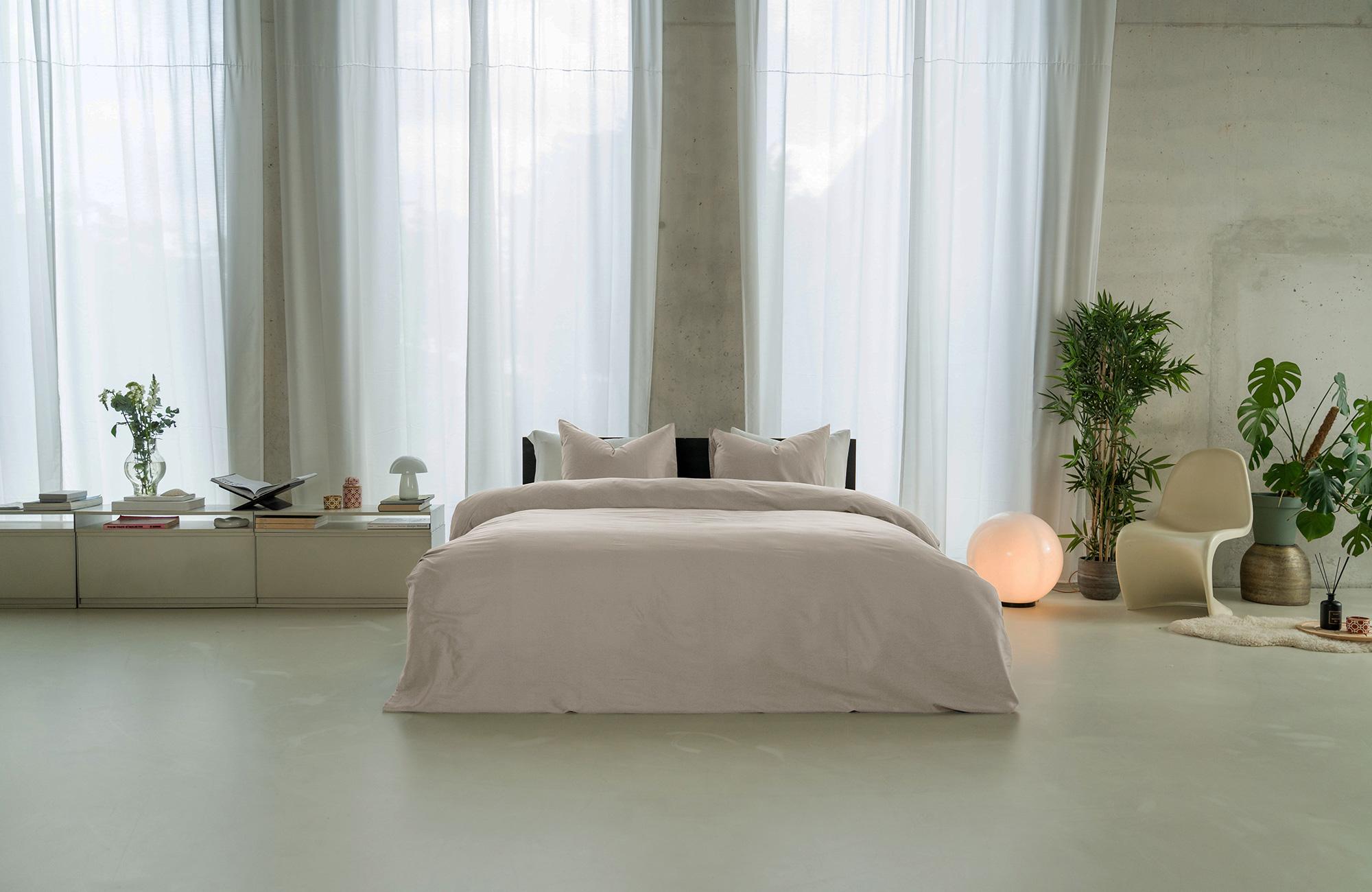 Minimalistisches, ruhiges Erscheinungsbild