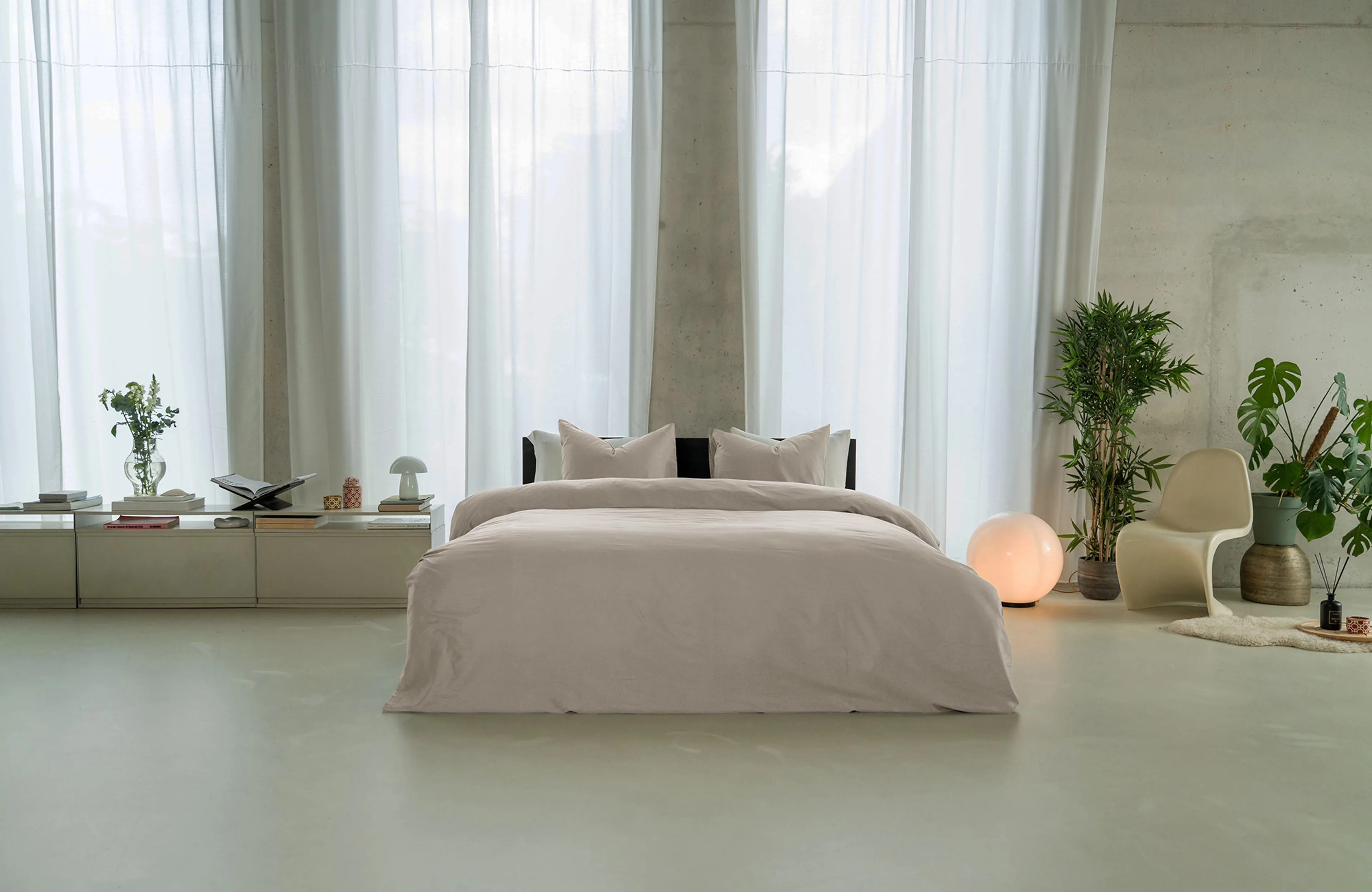 Minimalistisches, ruhiges Erscheinungsbild