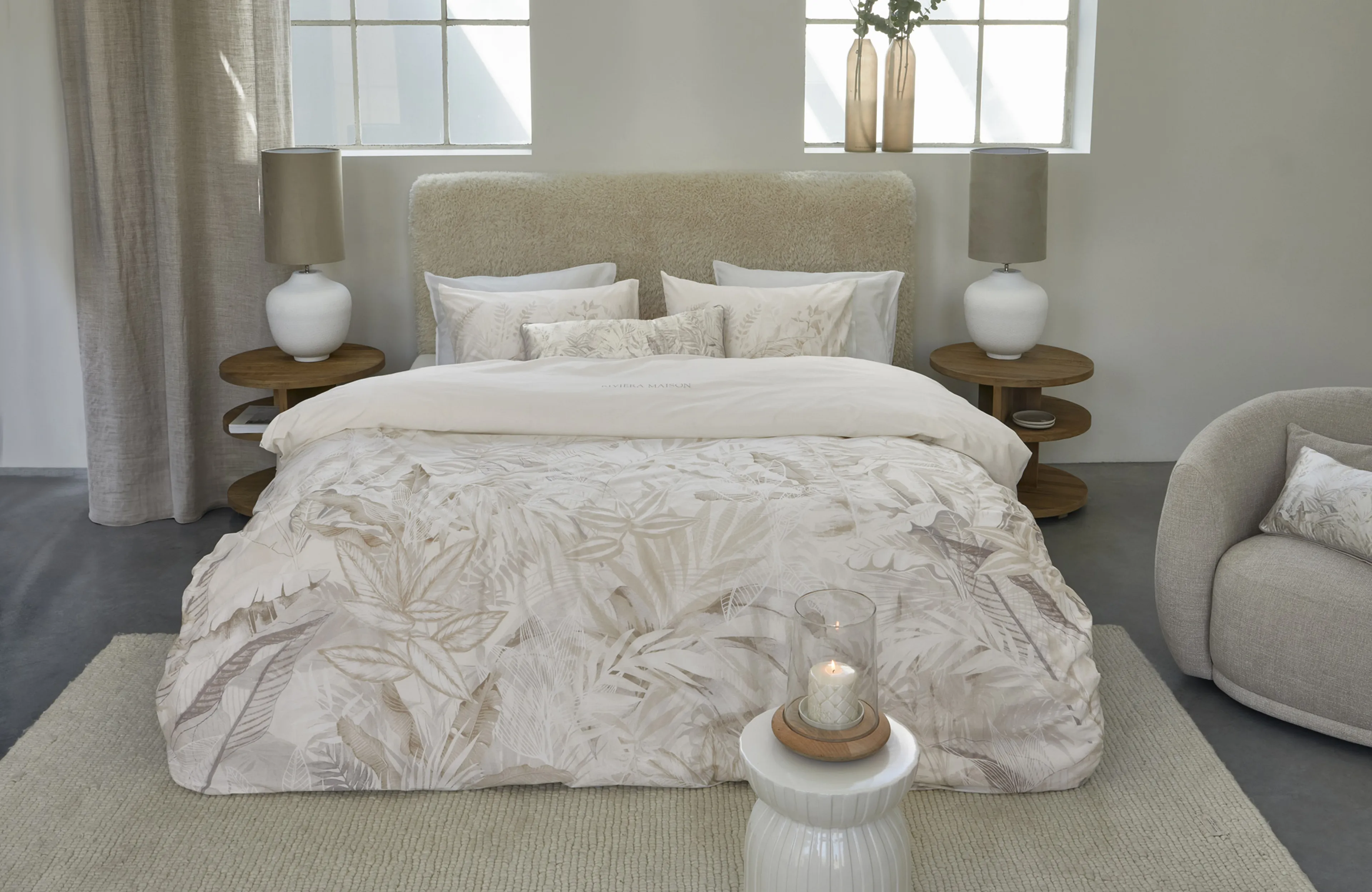 Riviera Maison Soft Shades Bettwäsche Natur