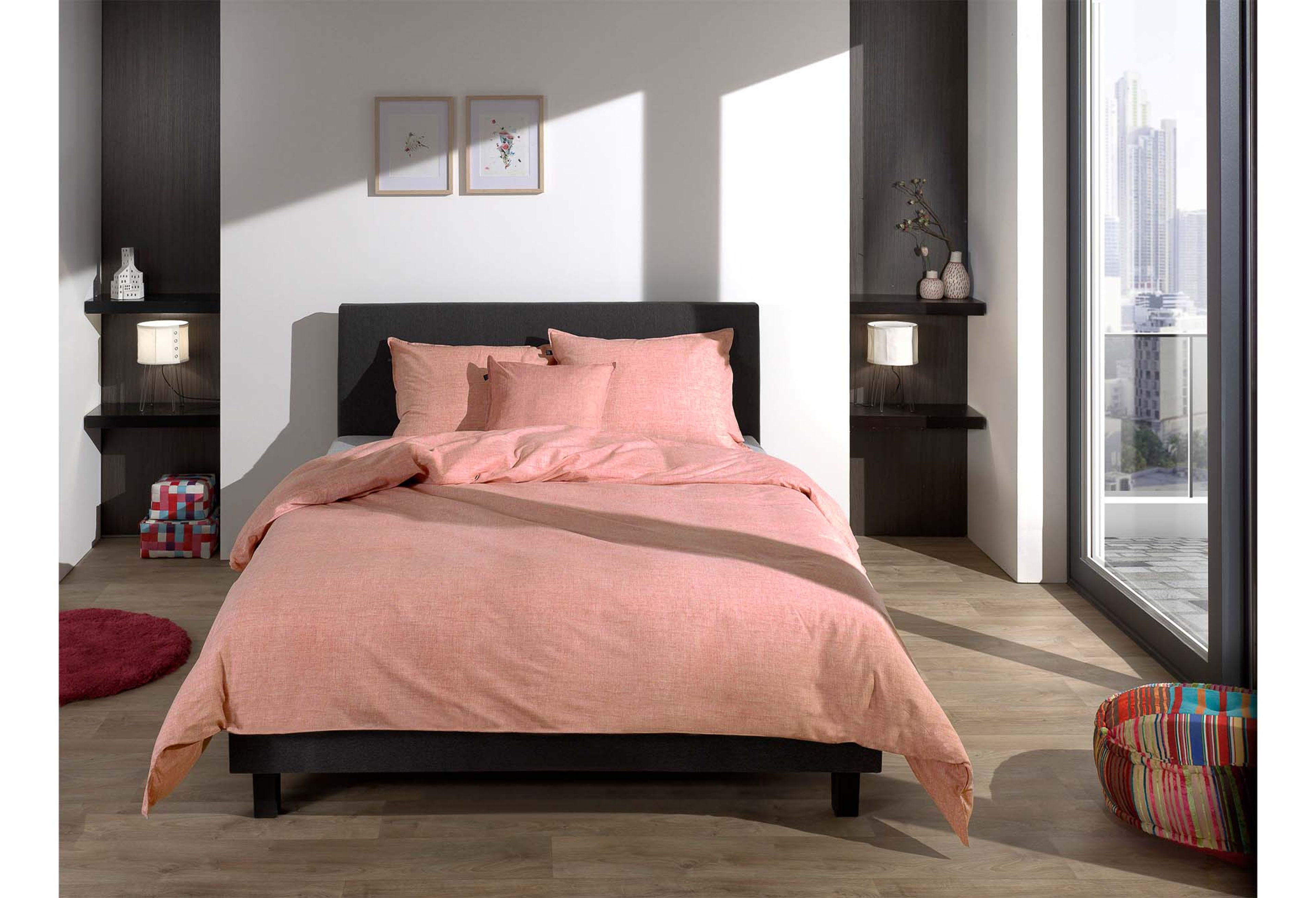 Zo!Home Lino Bettwäsche Old Rose