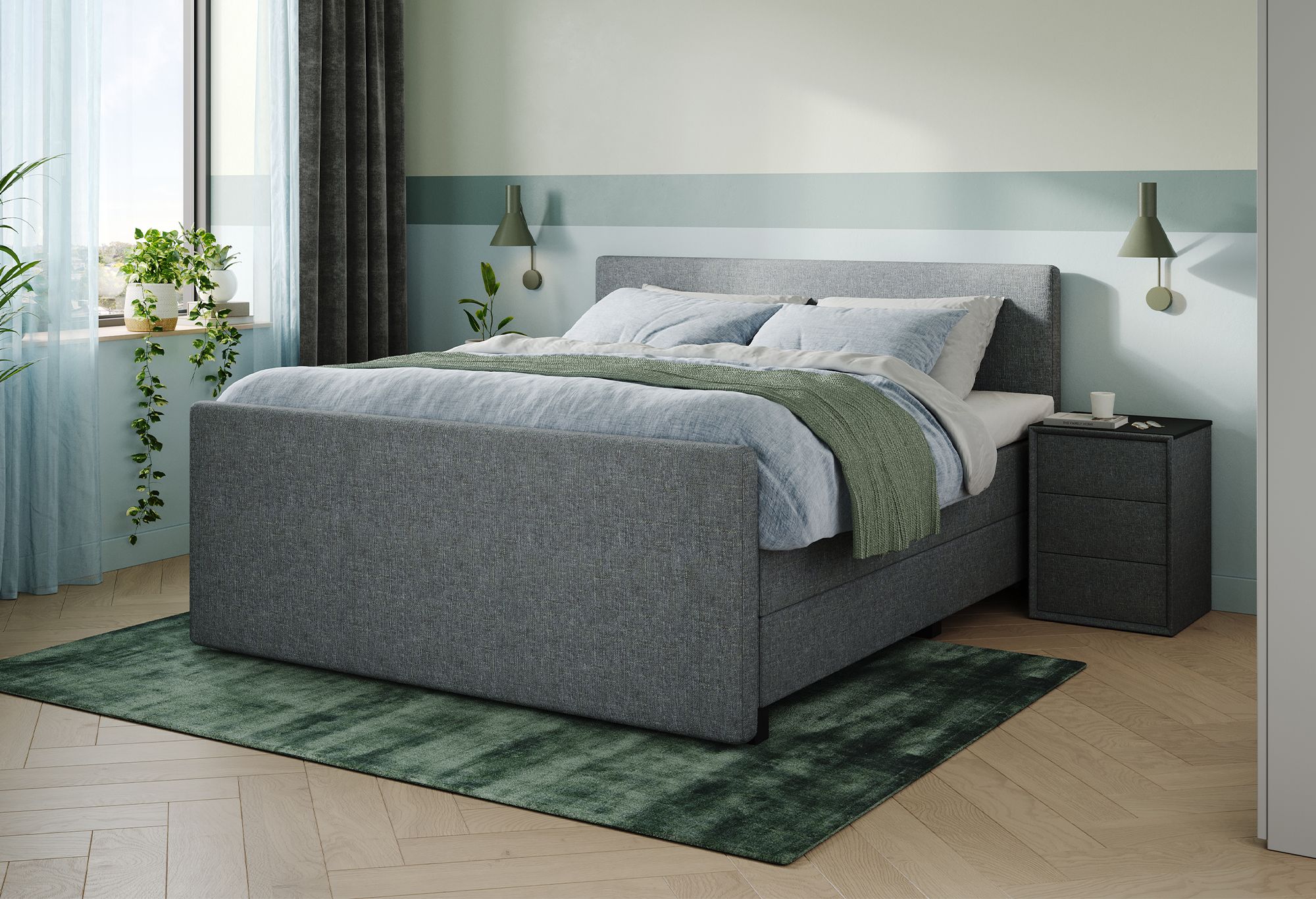 Boxspringbett Home 180 - Atelier