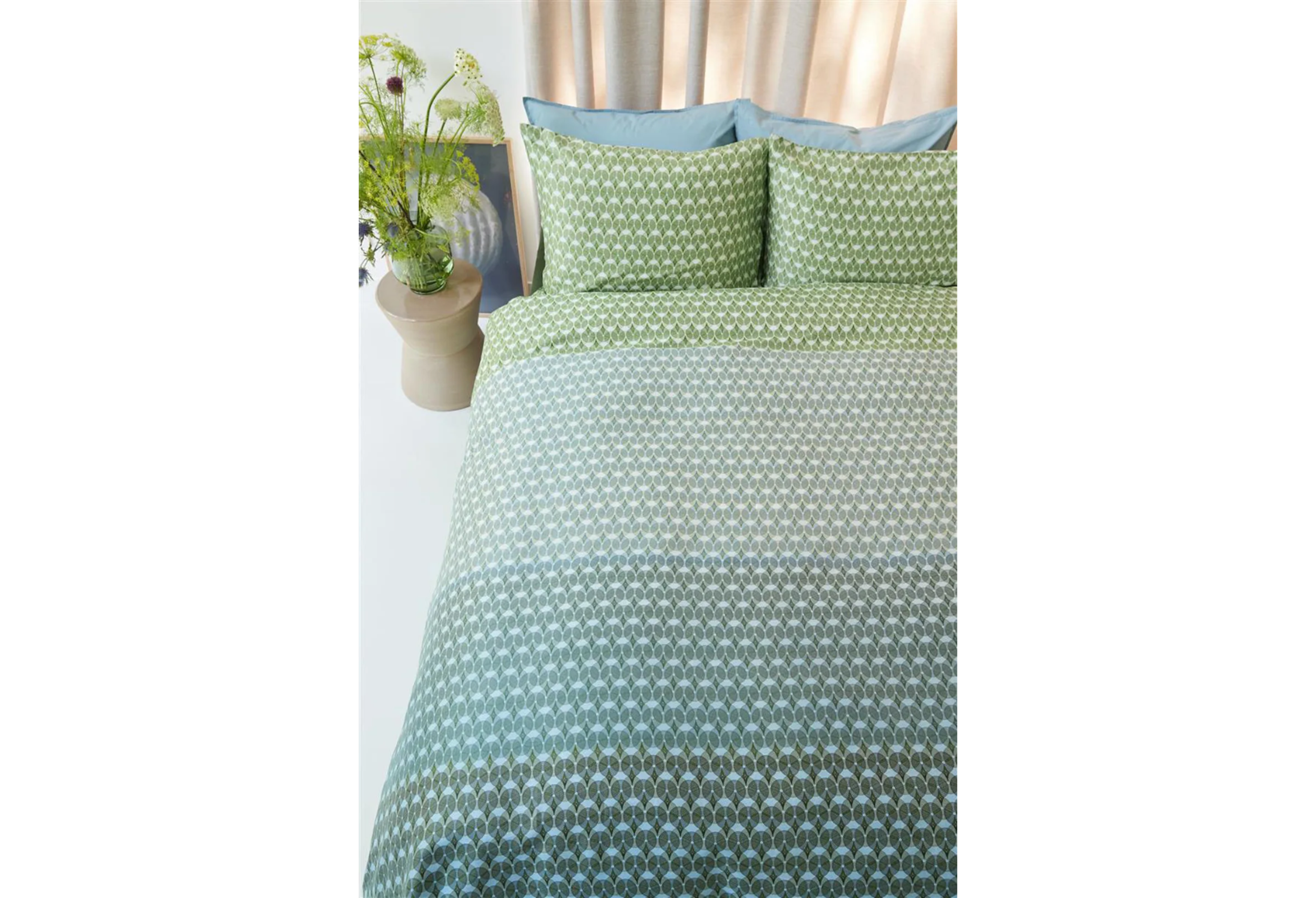 Beddinghouse Silas Bettwäsche Blau Grün - Trendiges Design & Top-Qualität