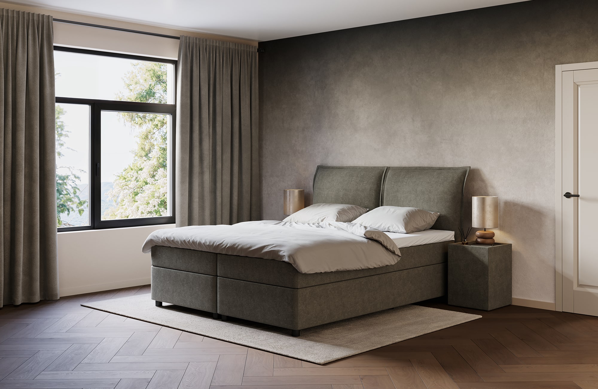 Boxspringbett Elementa Online-Only Flair