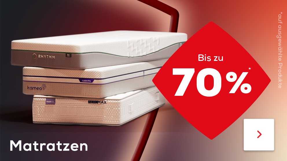 2 für 1 auf Matratzen