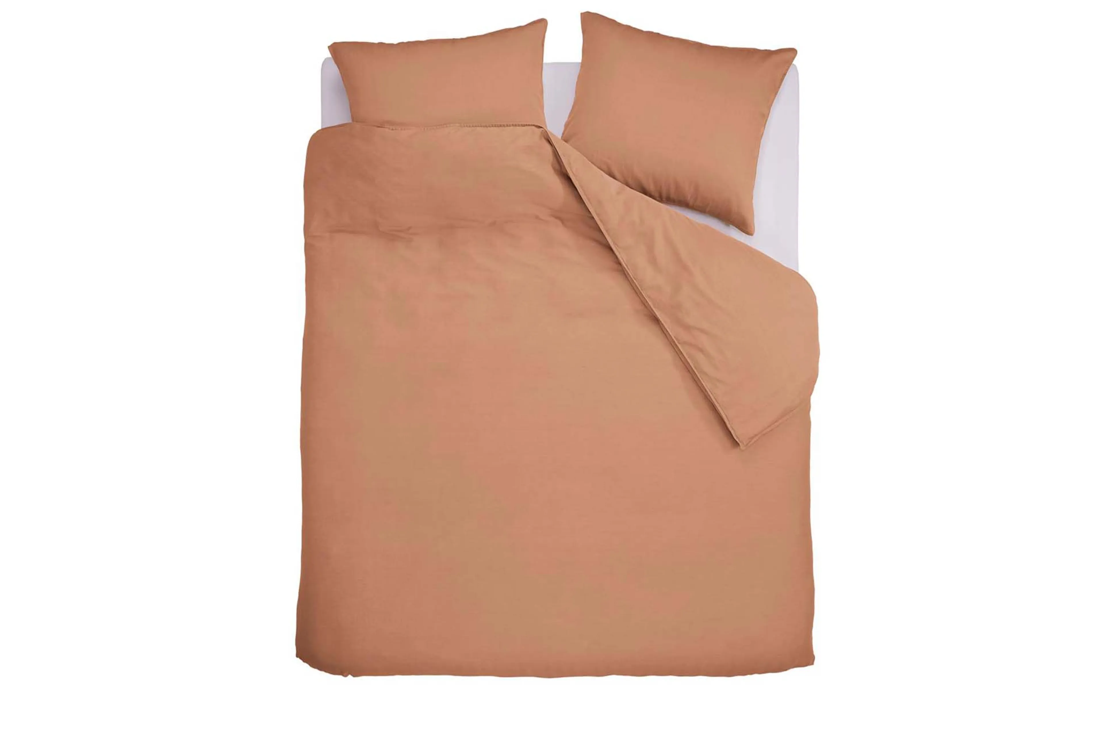 vt wonen Earth Bettwäsche Pfirsich