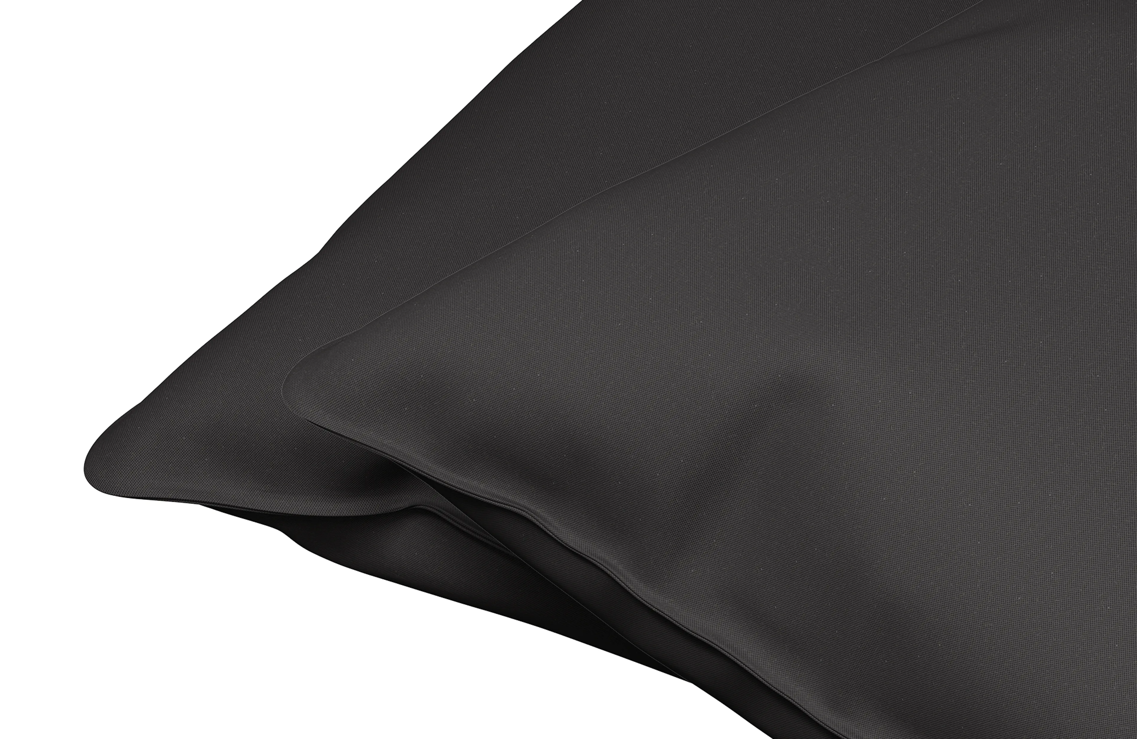 Kissenbezug Dixxius Excellent Percale Anthrazit (2er-Set)