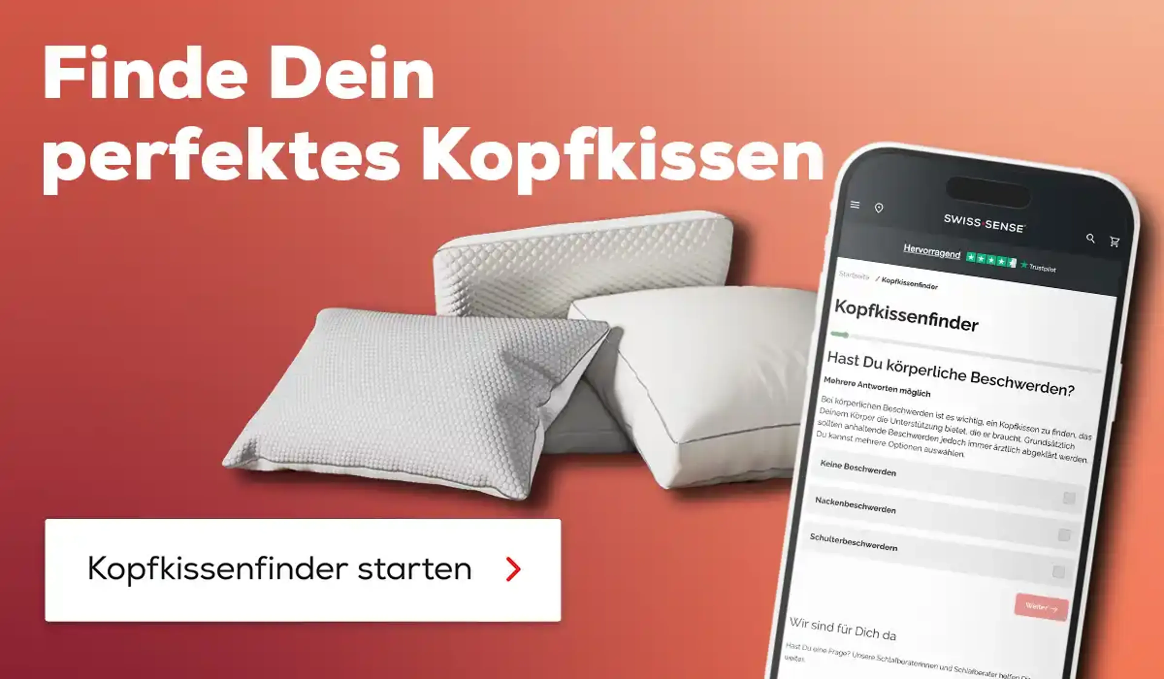 In nur 1 Minute zum perfekten Kissen