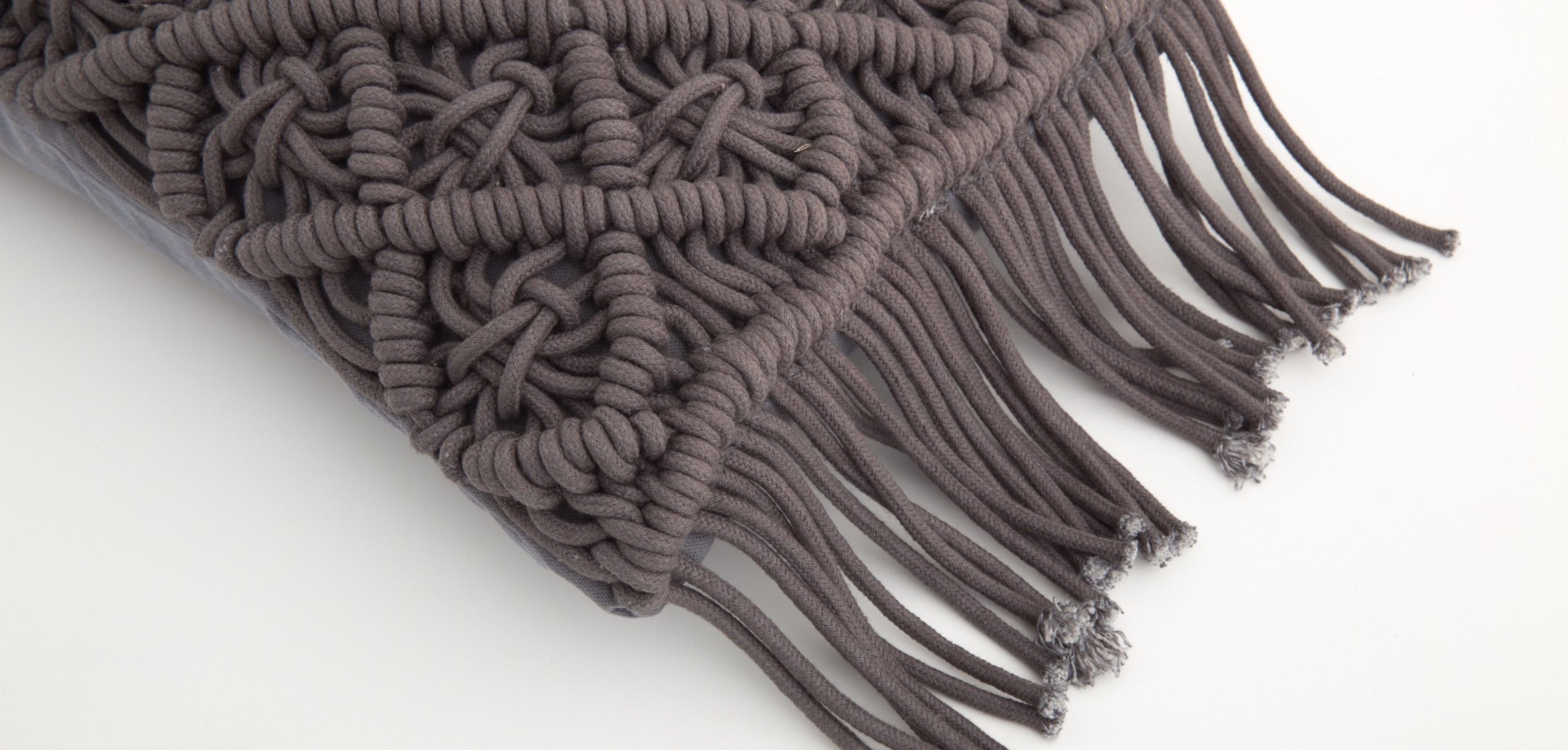 Flamant Knitted Shell Kissen
