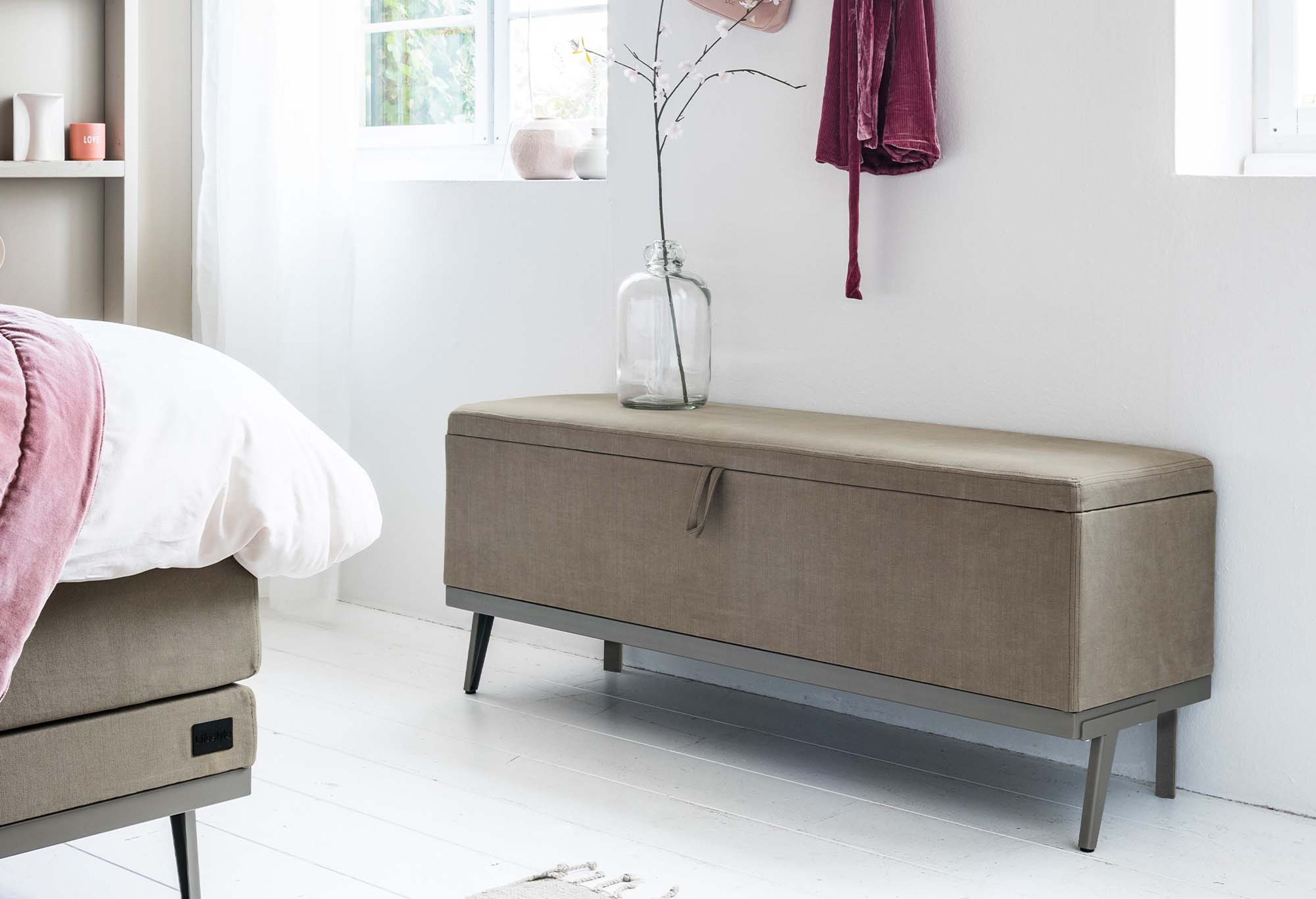 Bettbank Lifestyle Clove mit Stauraum ✦ Jetzt entdecken!
