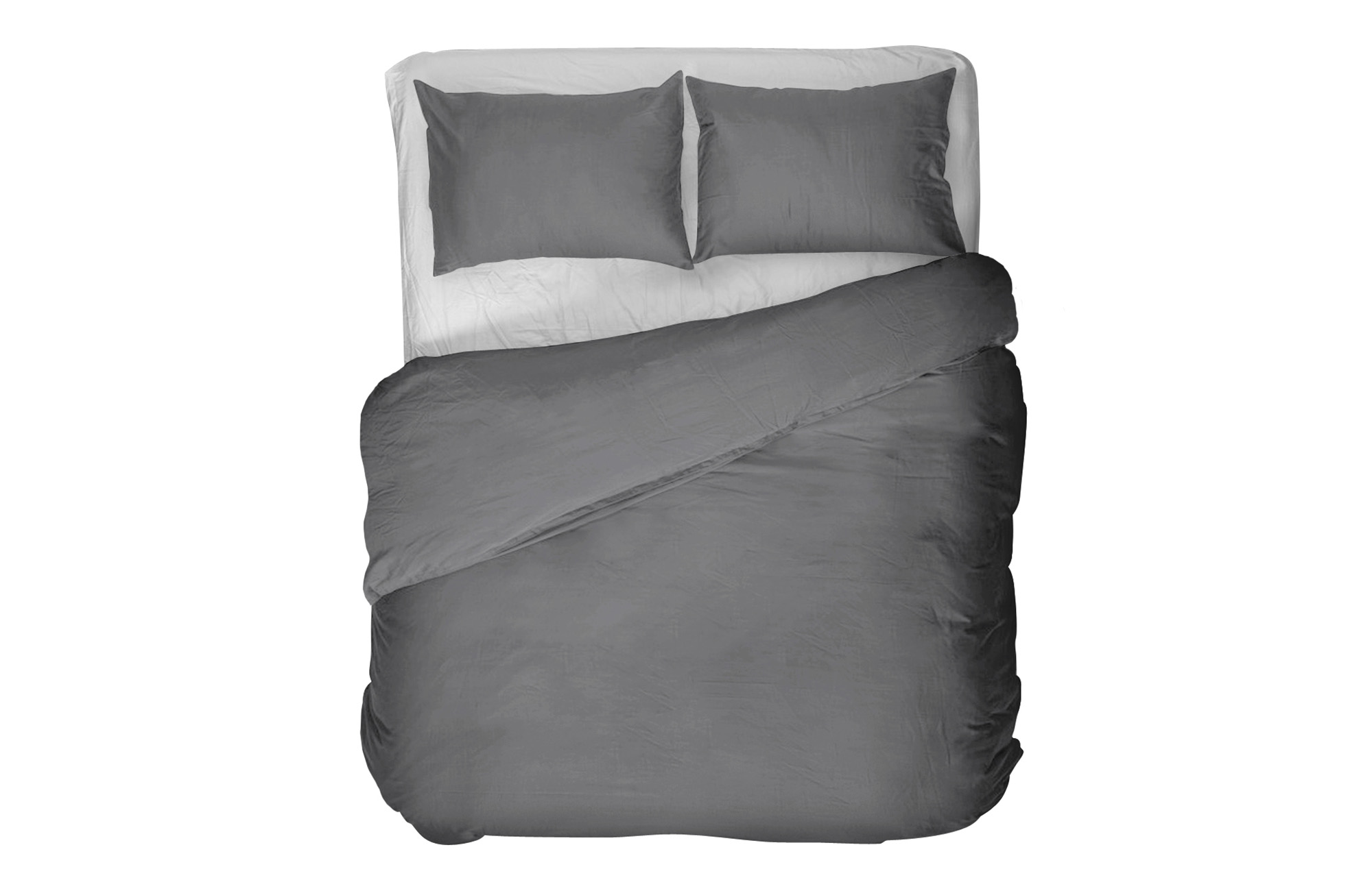 Kayori Naka Bettwäsche Anthrazit
