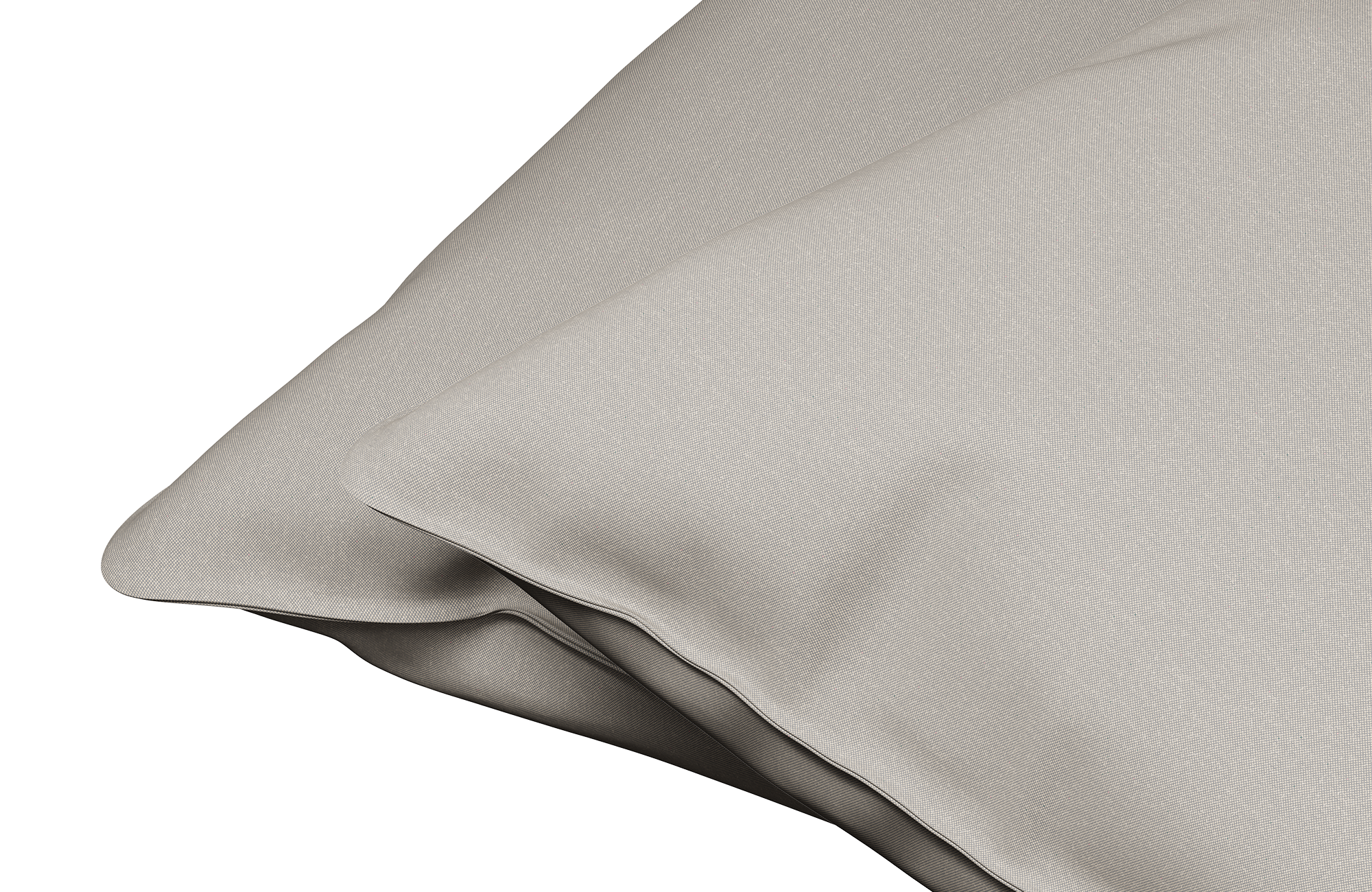 Kissenbezug Dixxius Excellent Percale Sandfarben (2er Set)