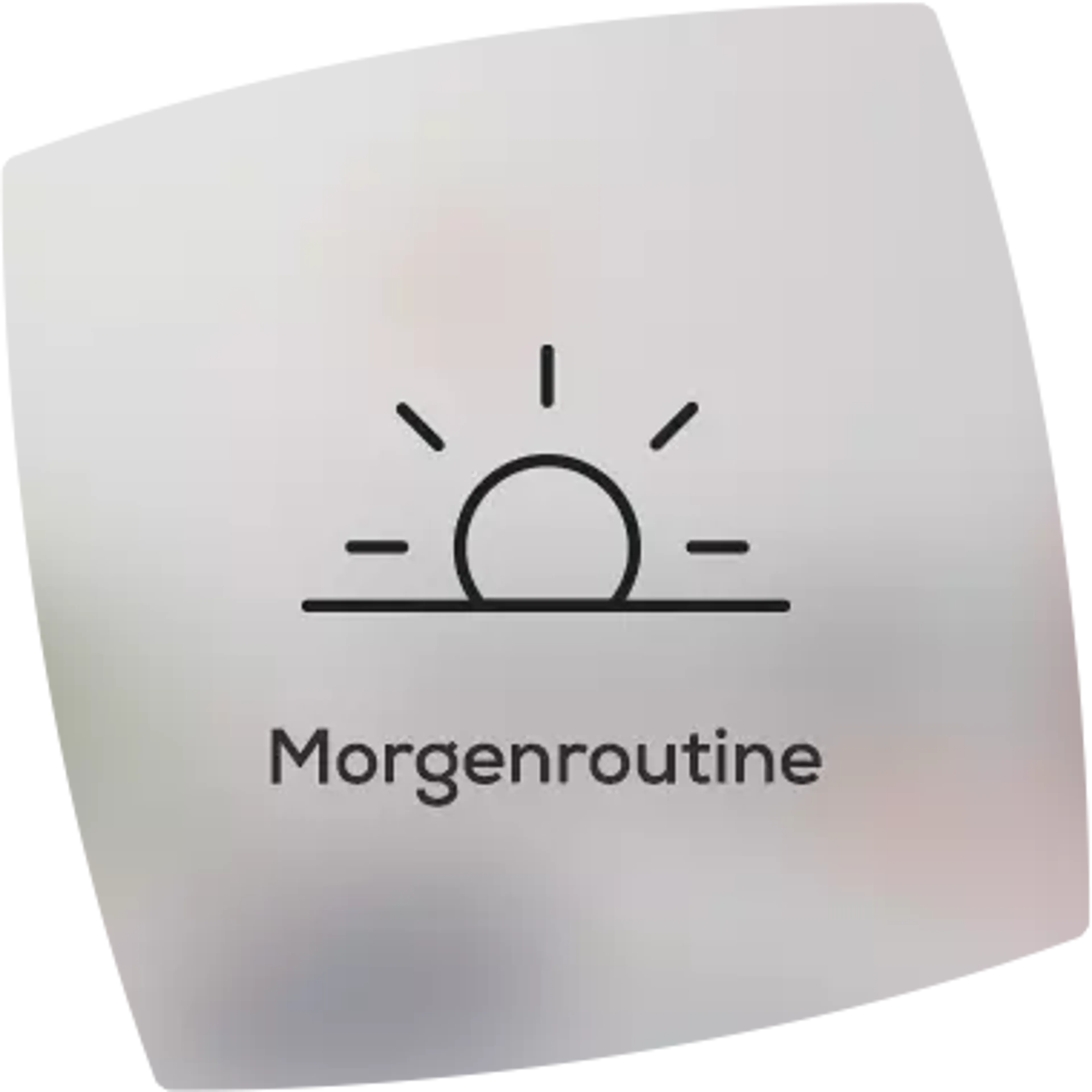 Her mit einer Morgenroutine