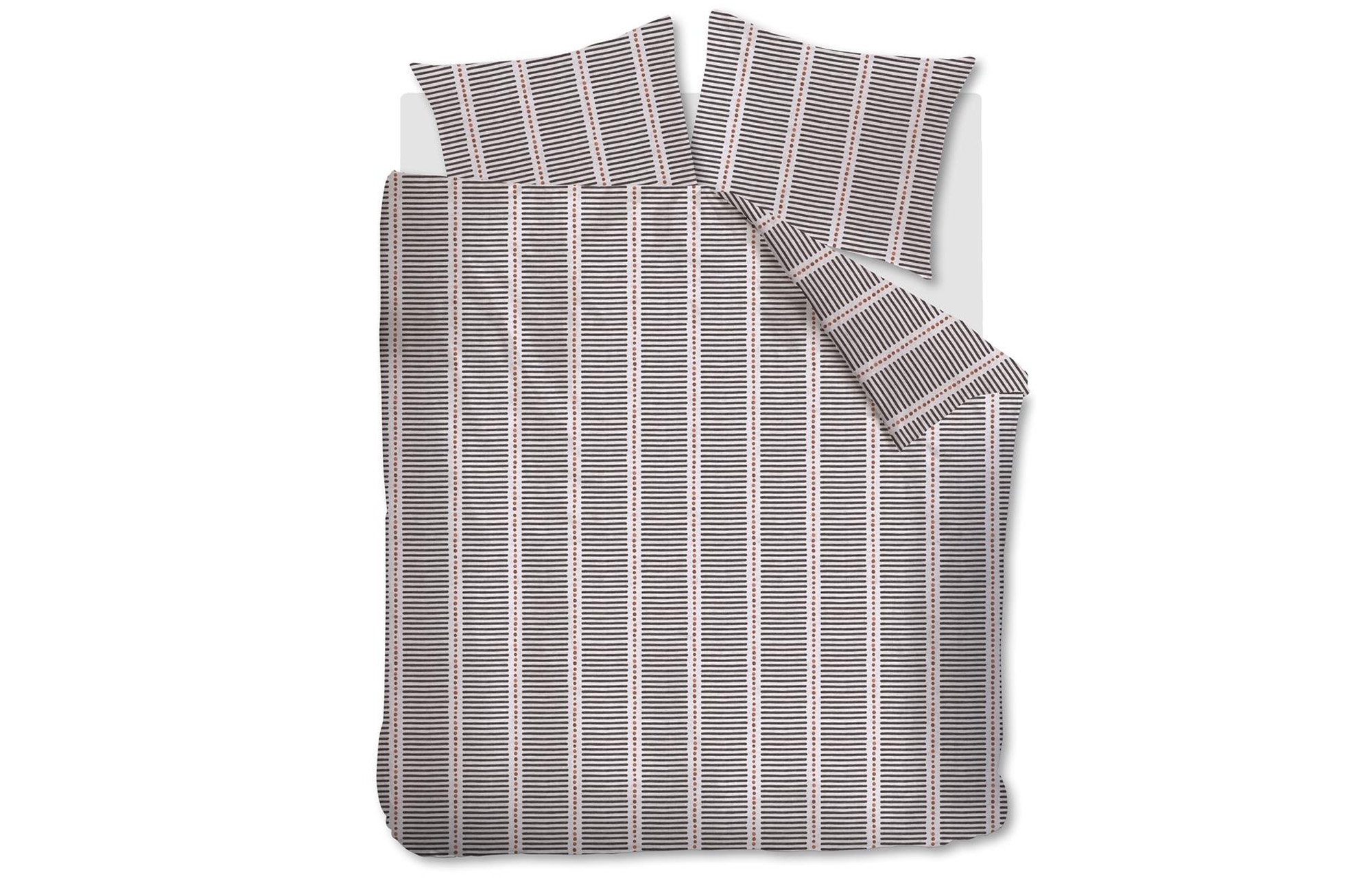 vtwonen Dots and Strips Bettwäsche Blush