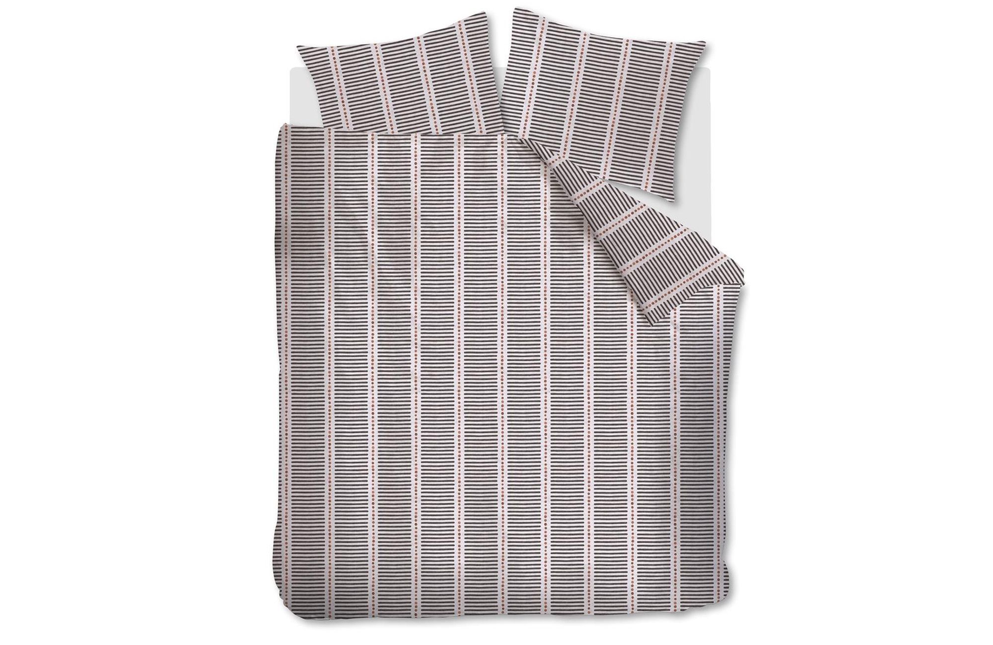 vtwonen Dots and Strips Bettwäsche Blush