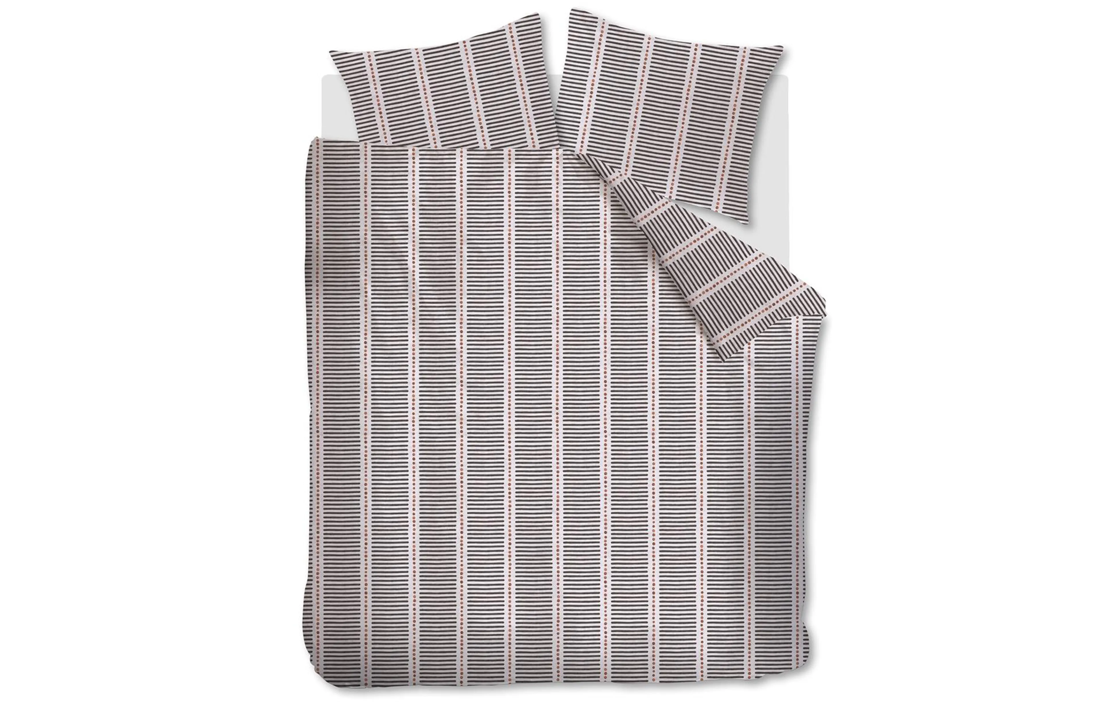 vtwonen Dots and Strips Bettwäsche Blush