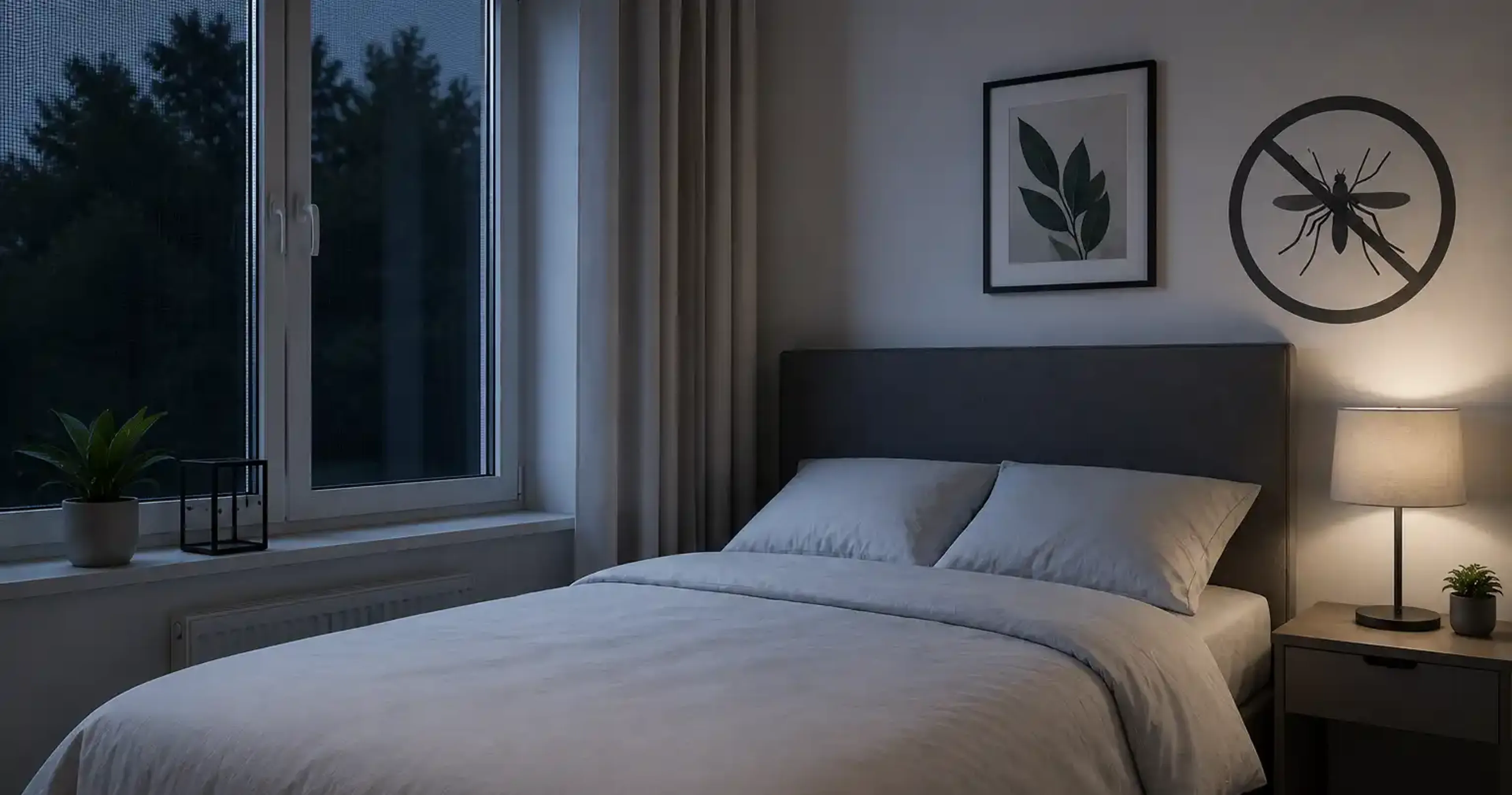 Mücken im Schlafzimmer