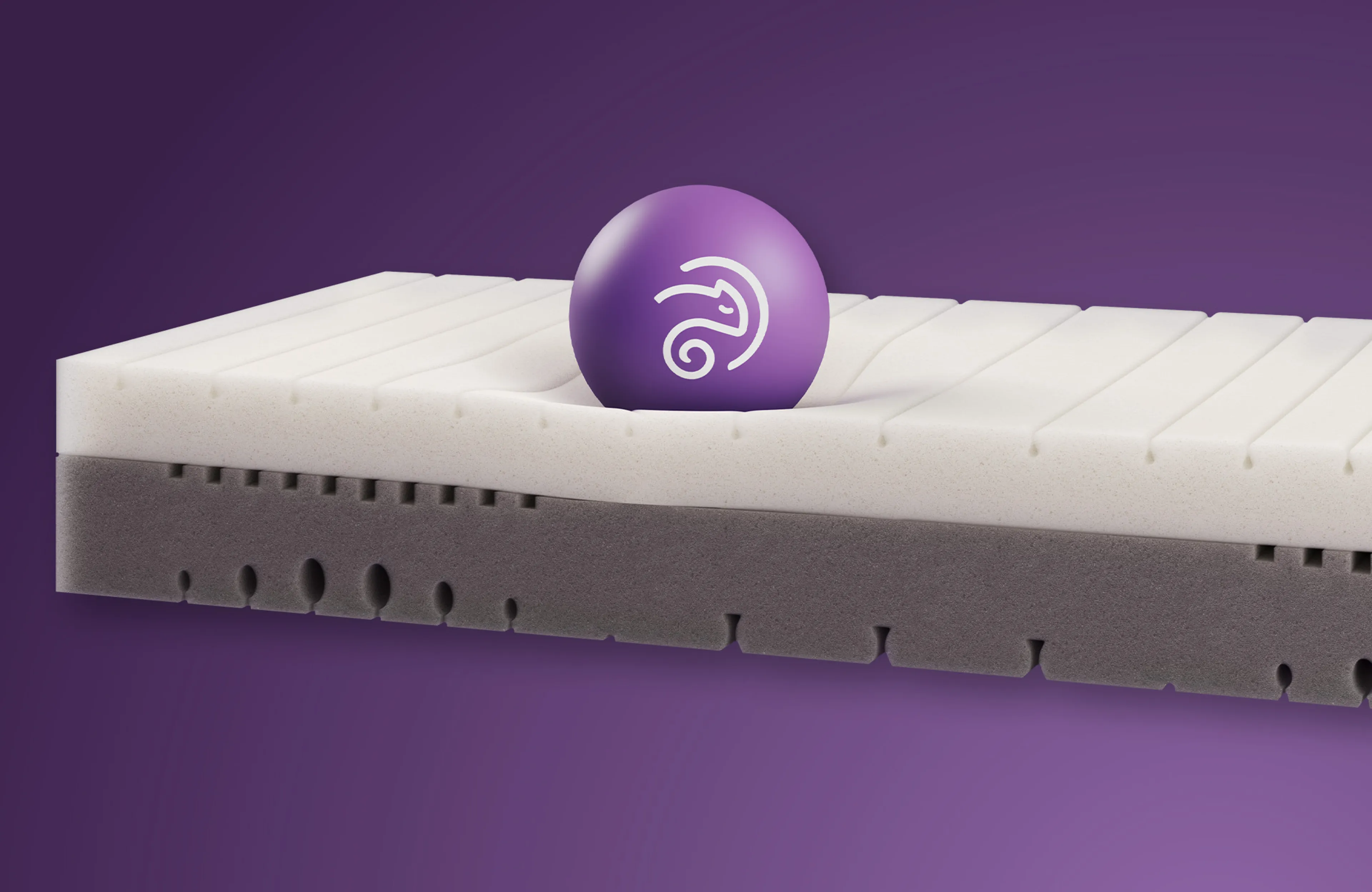 2 Härtegrade in 1 Matratze