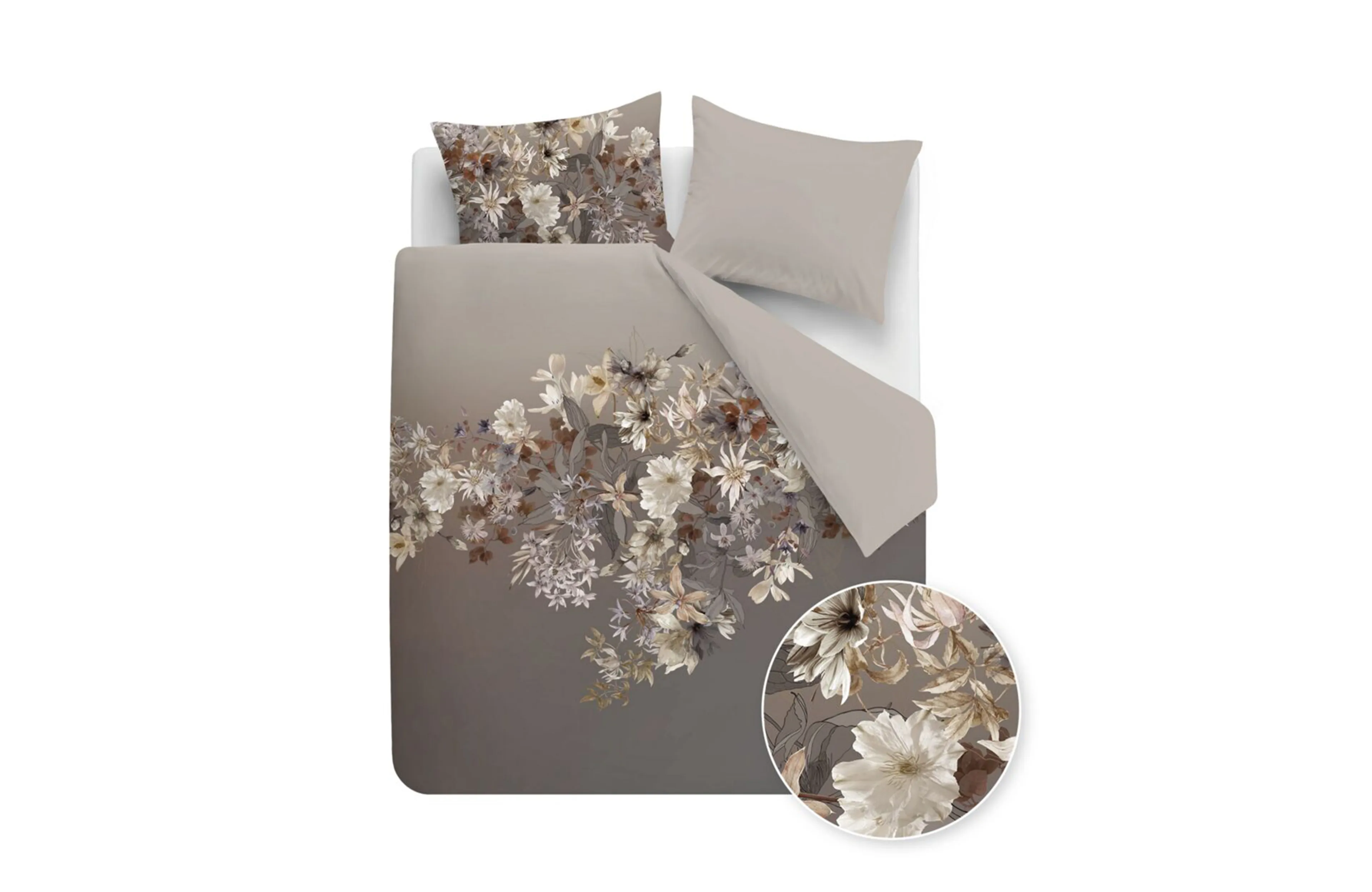 Kardol by Beddinghouse Saffron Bettwäsche Grau Braun