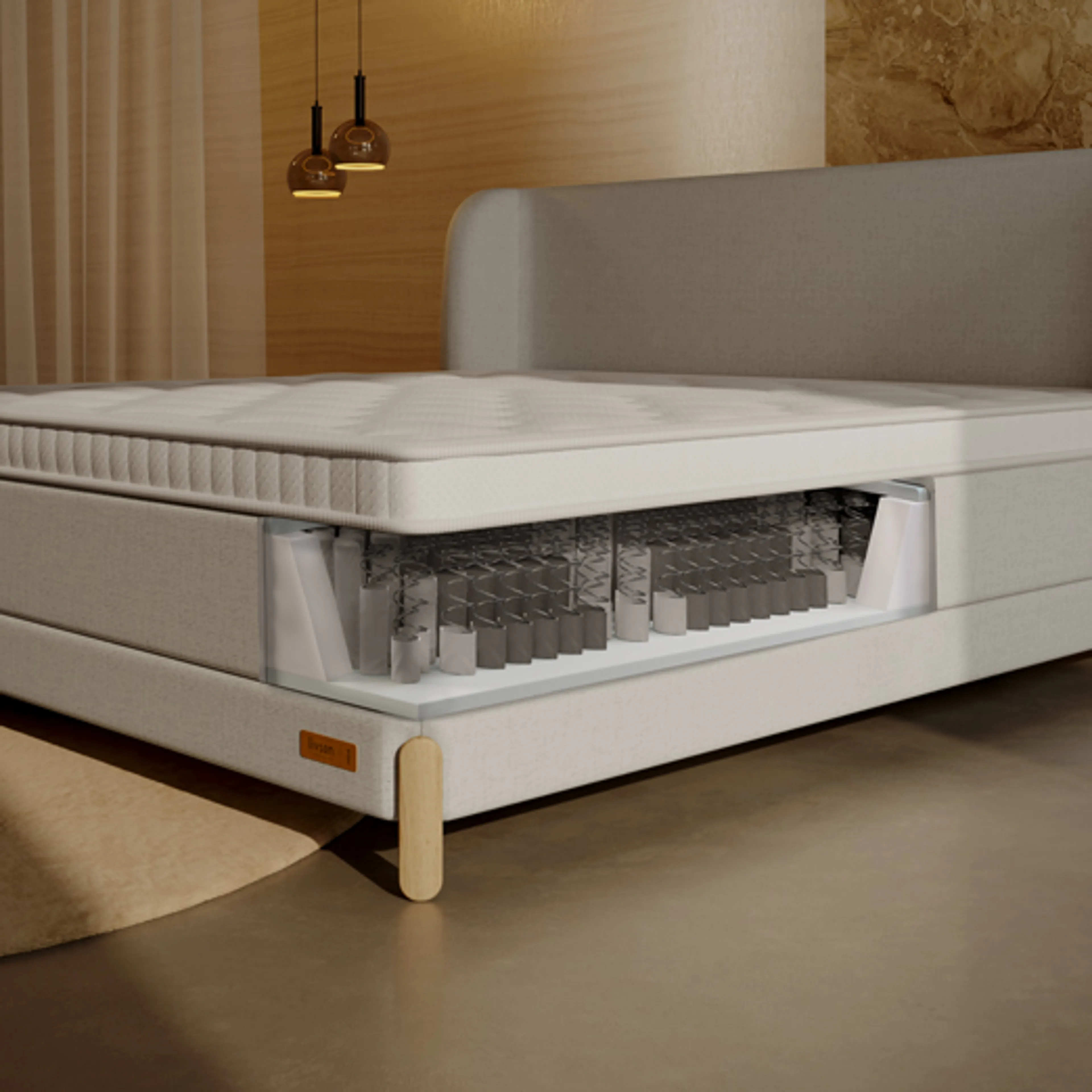 Ergonomischer Matratzenkern