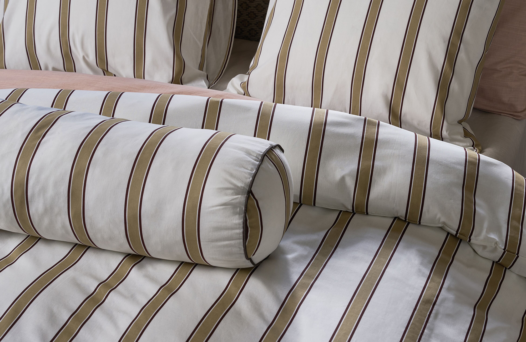 Dekokissen Fun Stripe Round