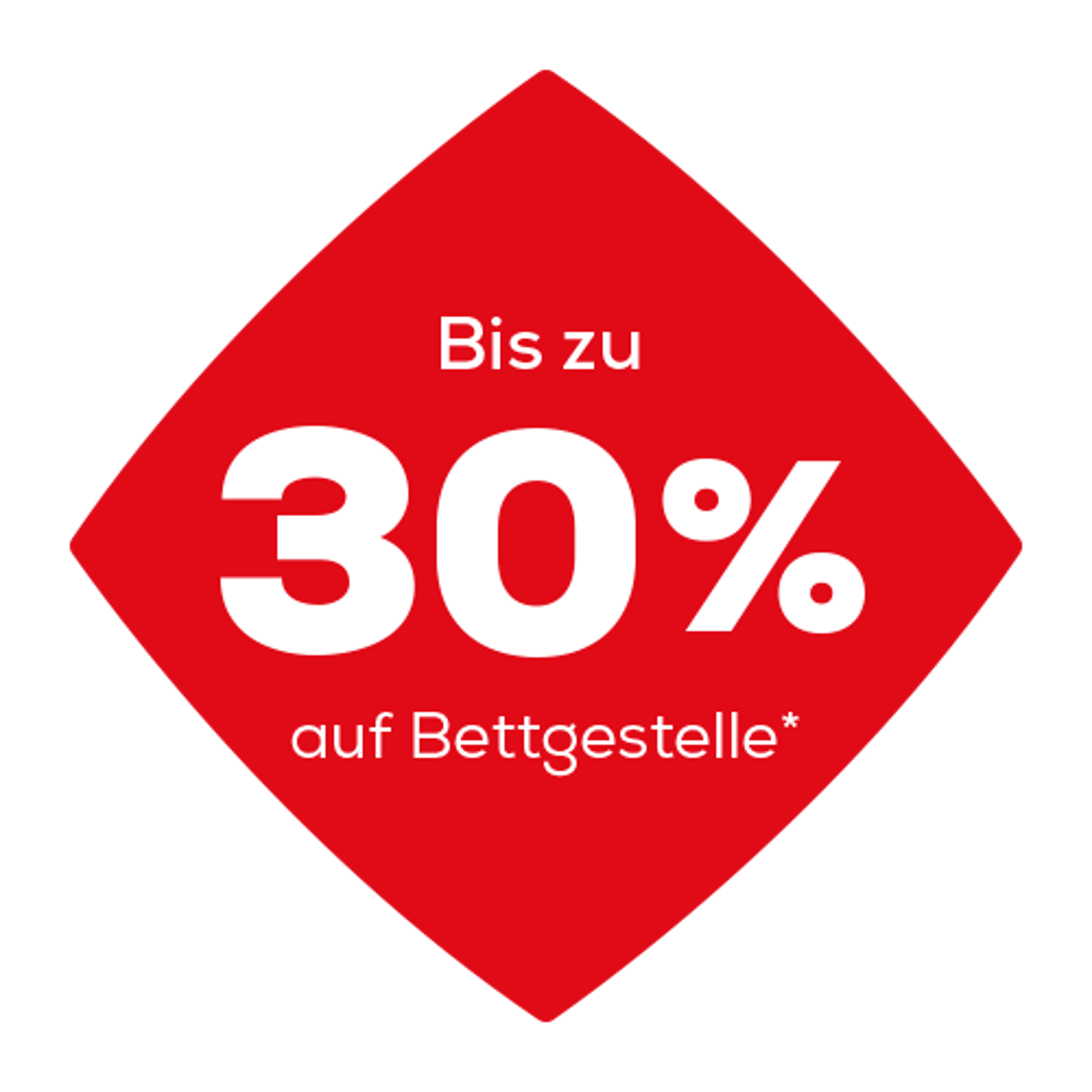 Bis zu 30% auf Bettgestelle