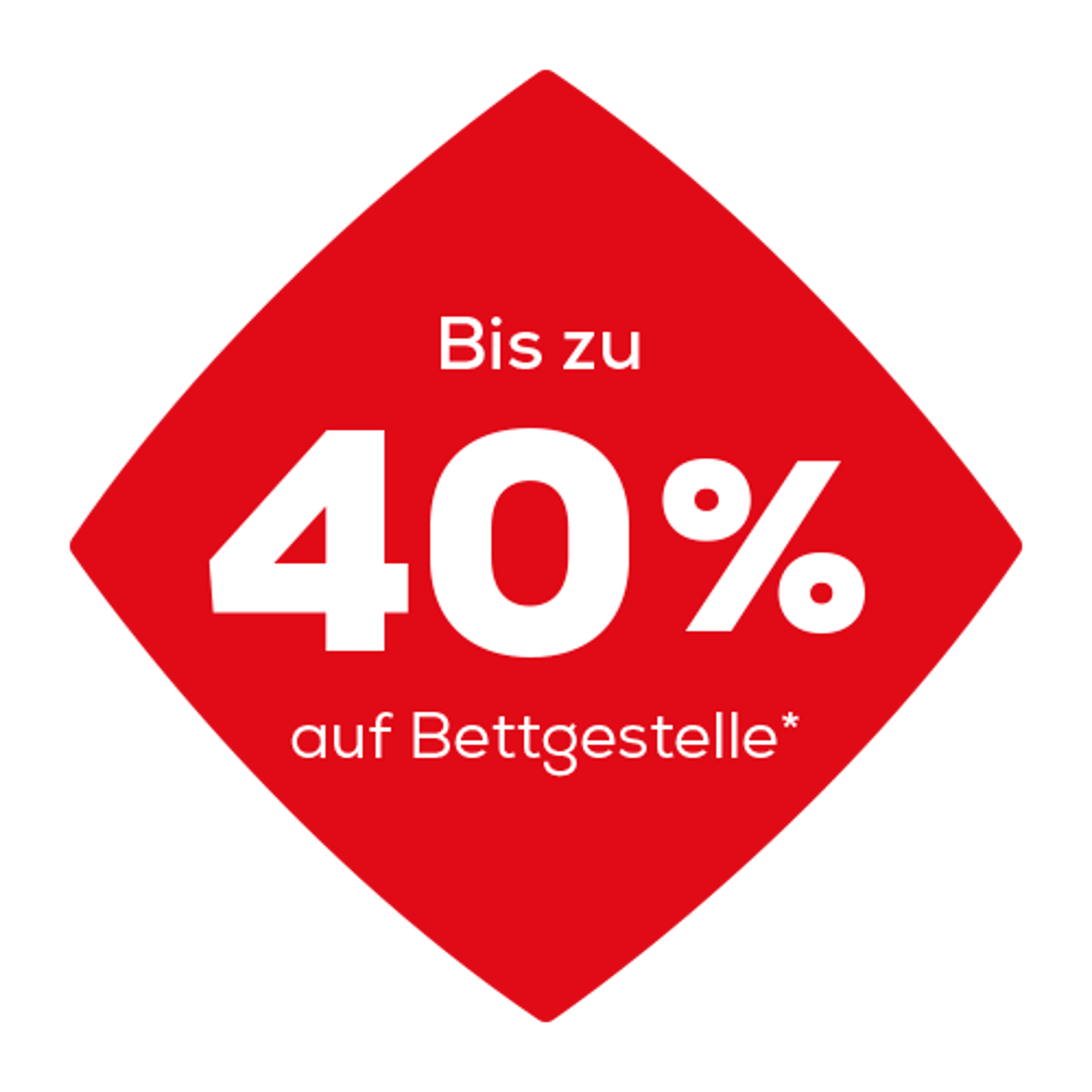 Bis zu 40% auf Bettgestelle