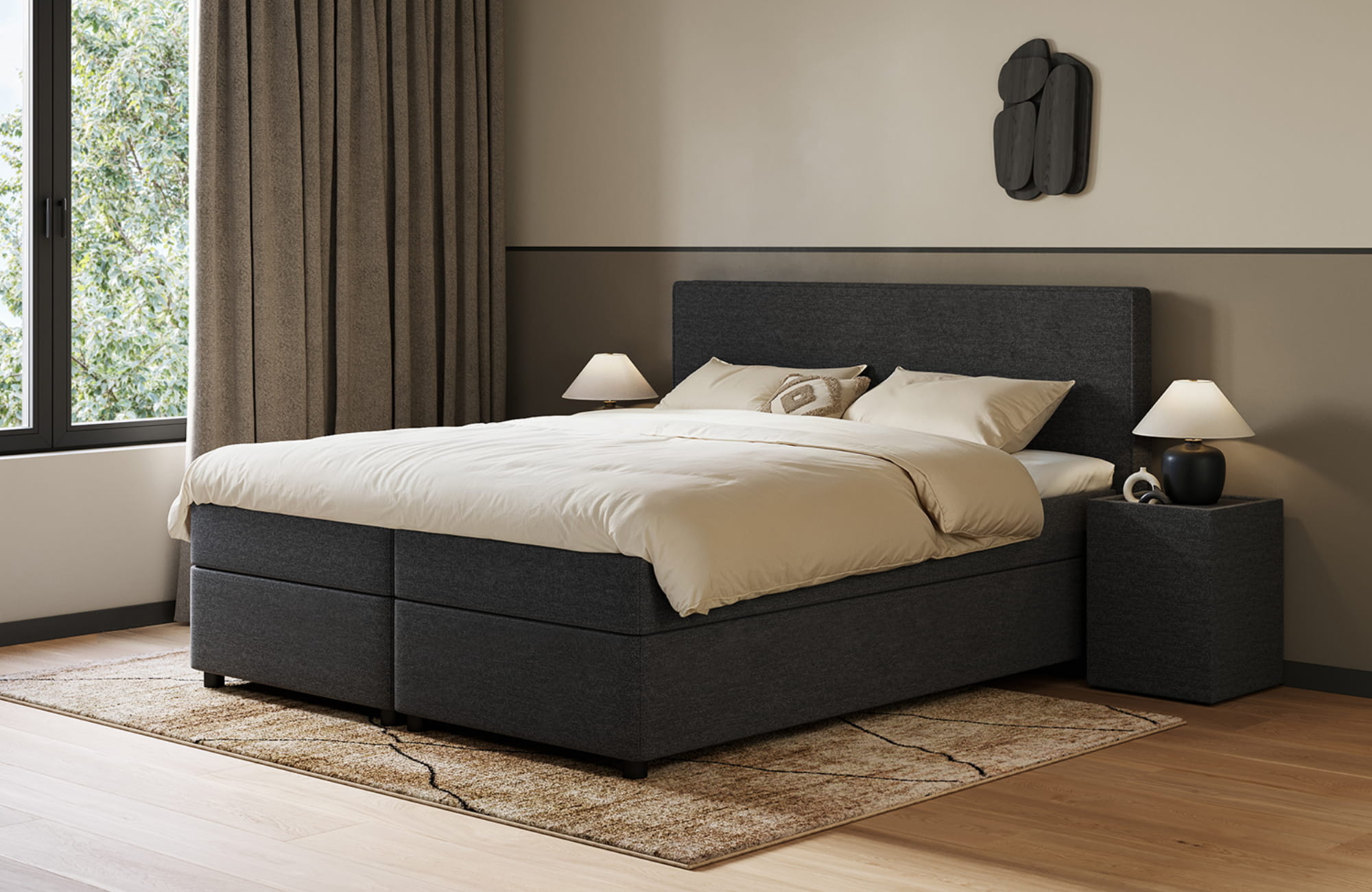 Boxspringbett Essence Plus Online-Only Plain