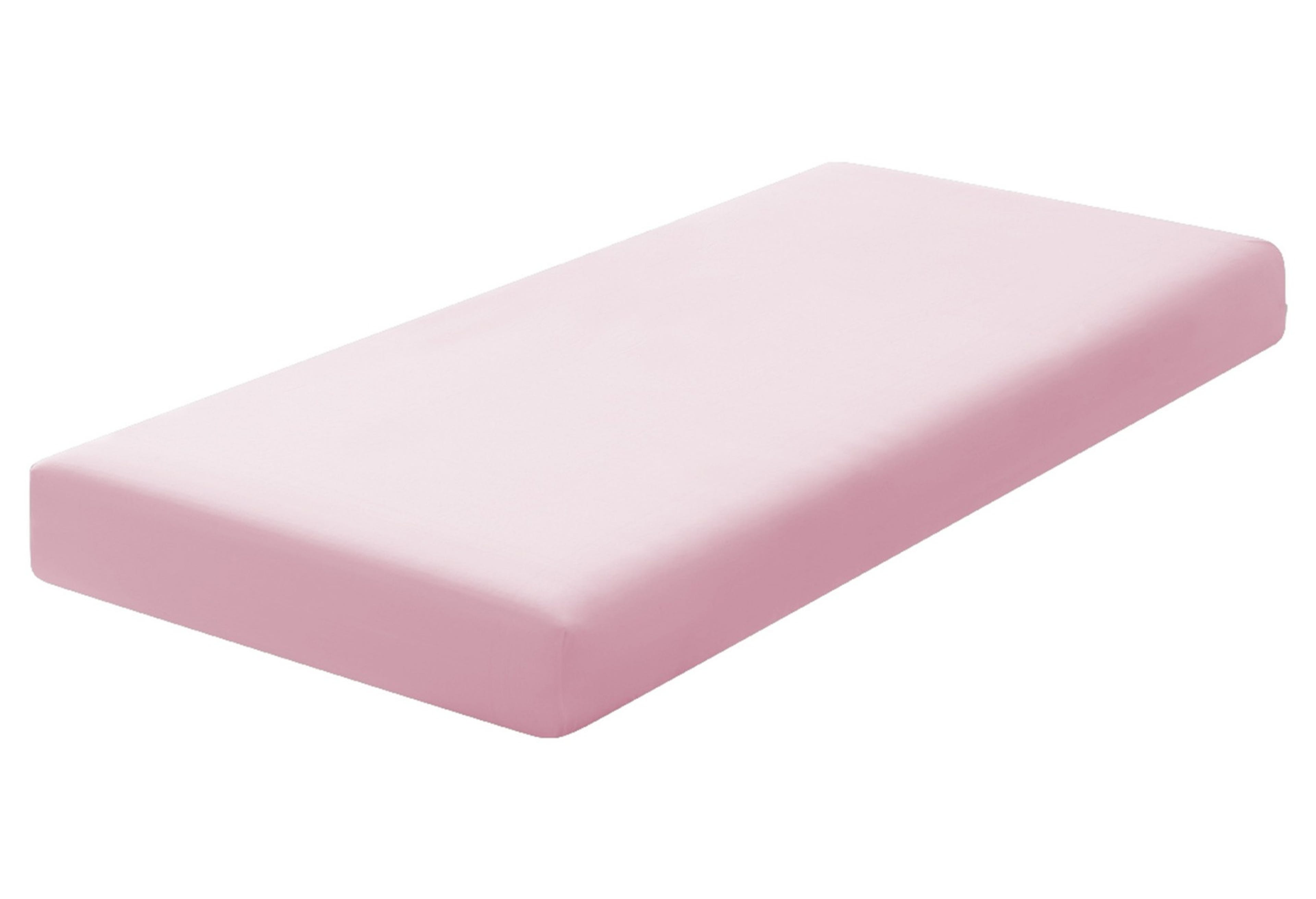 Dixxius Spannbetttuch Premier Jersey Pink