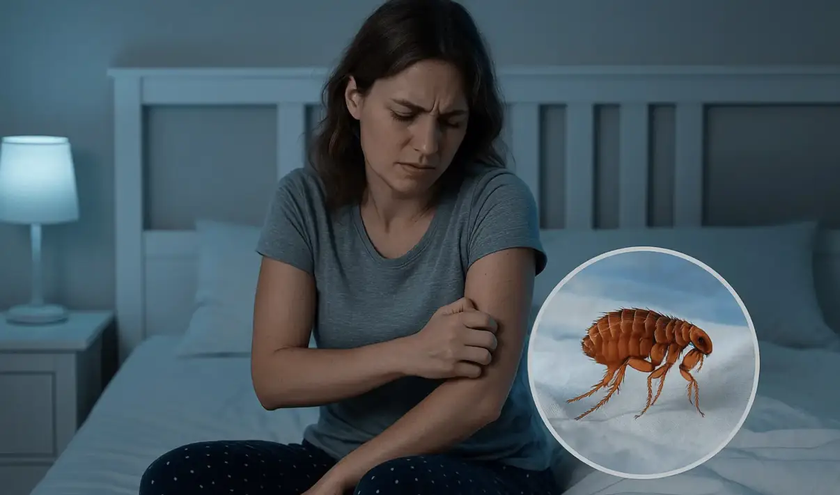 Flöhe im Bett