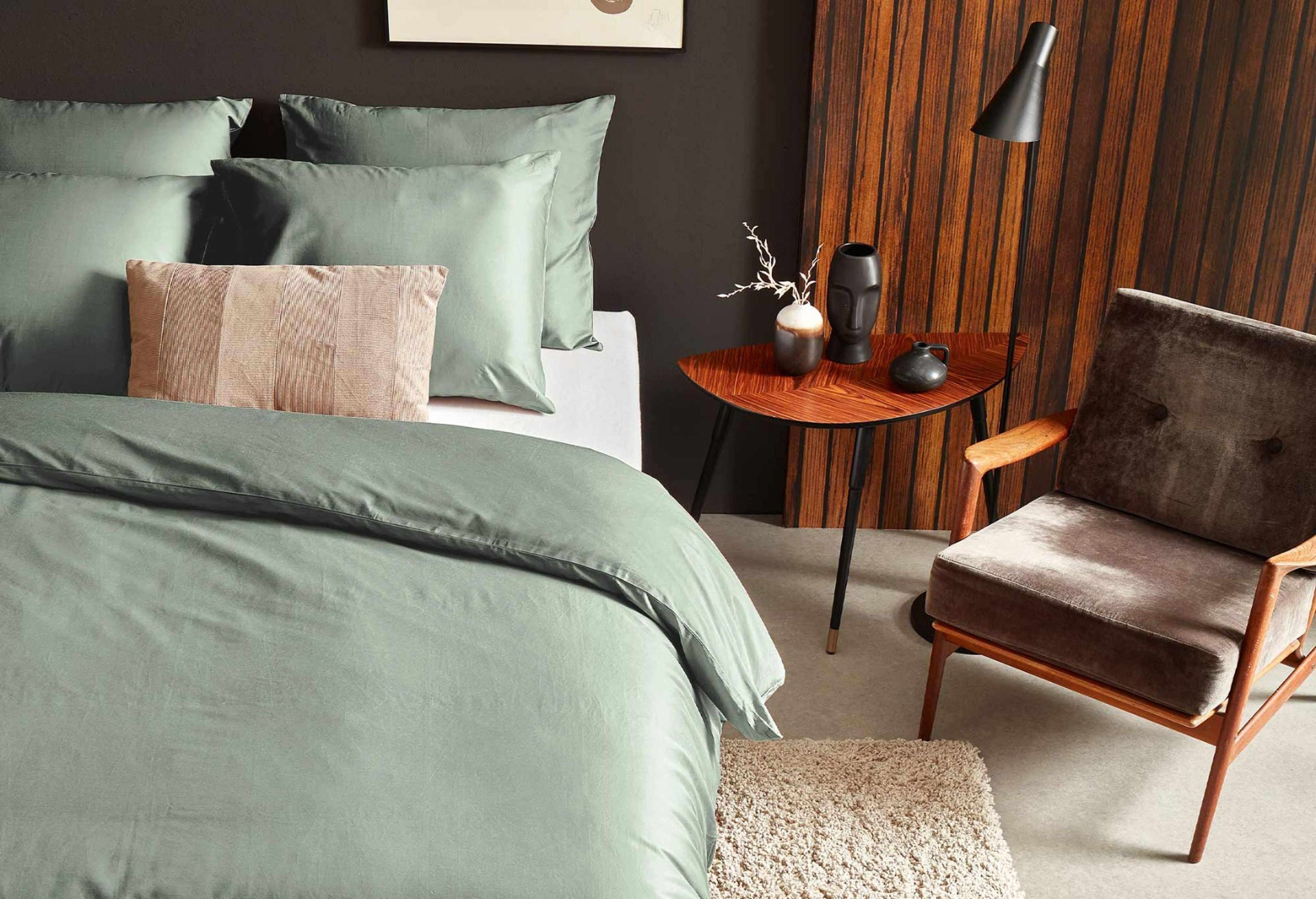 Dixxius Luxurious Porto Bettwäsche Mintgrün