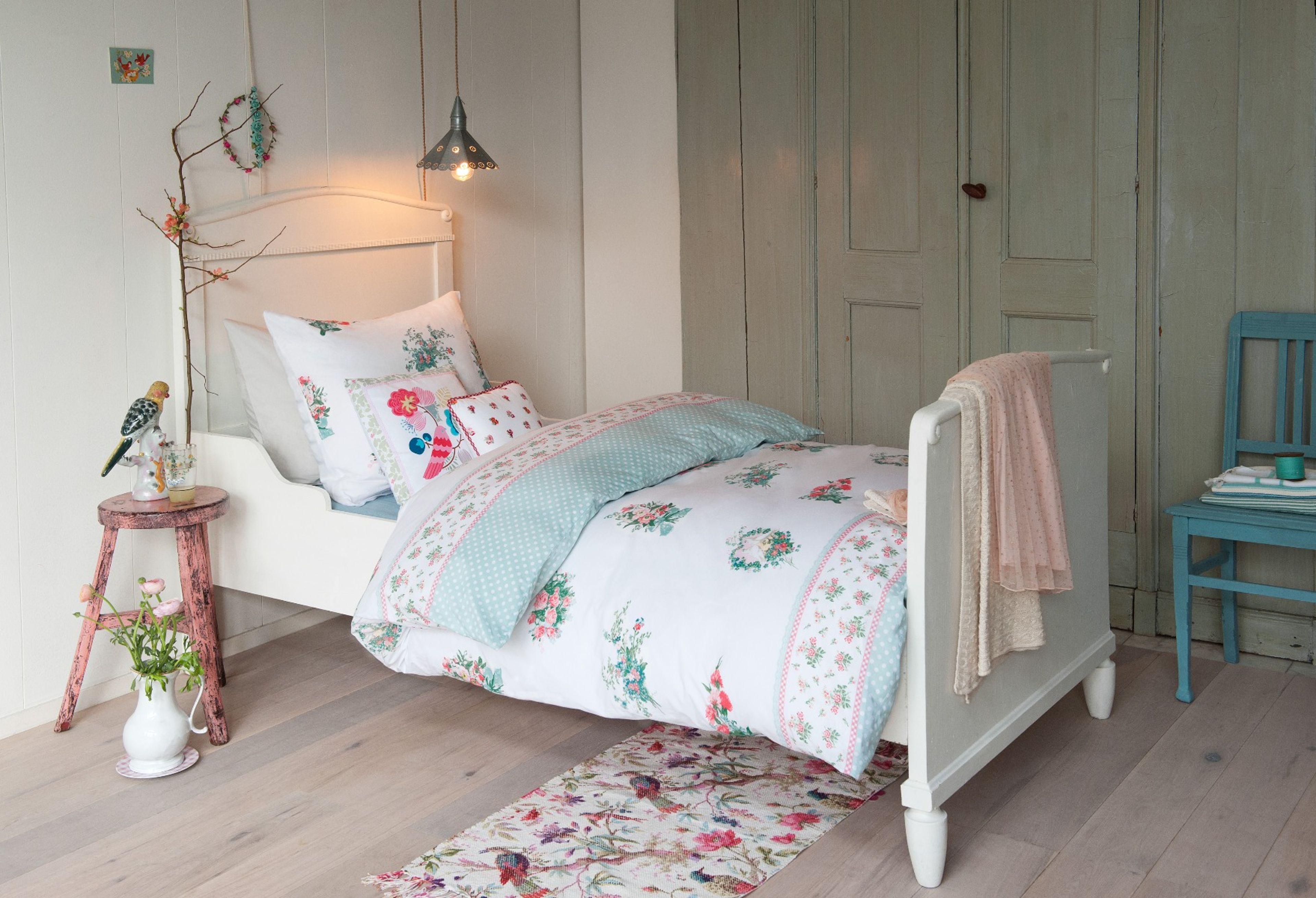 Beddinghouse Memory Lane Mint Green Bettwäsche