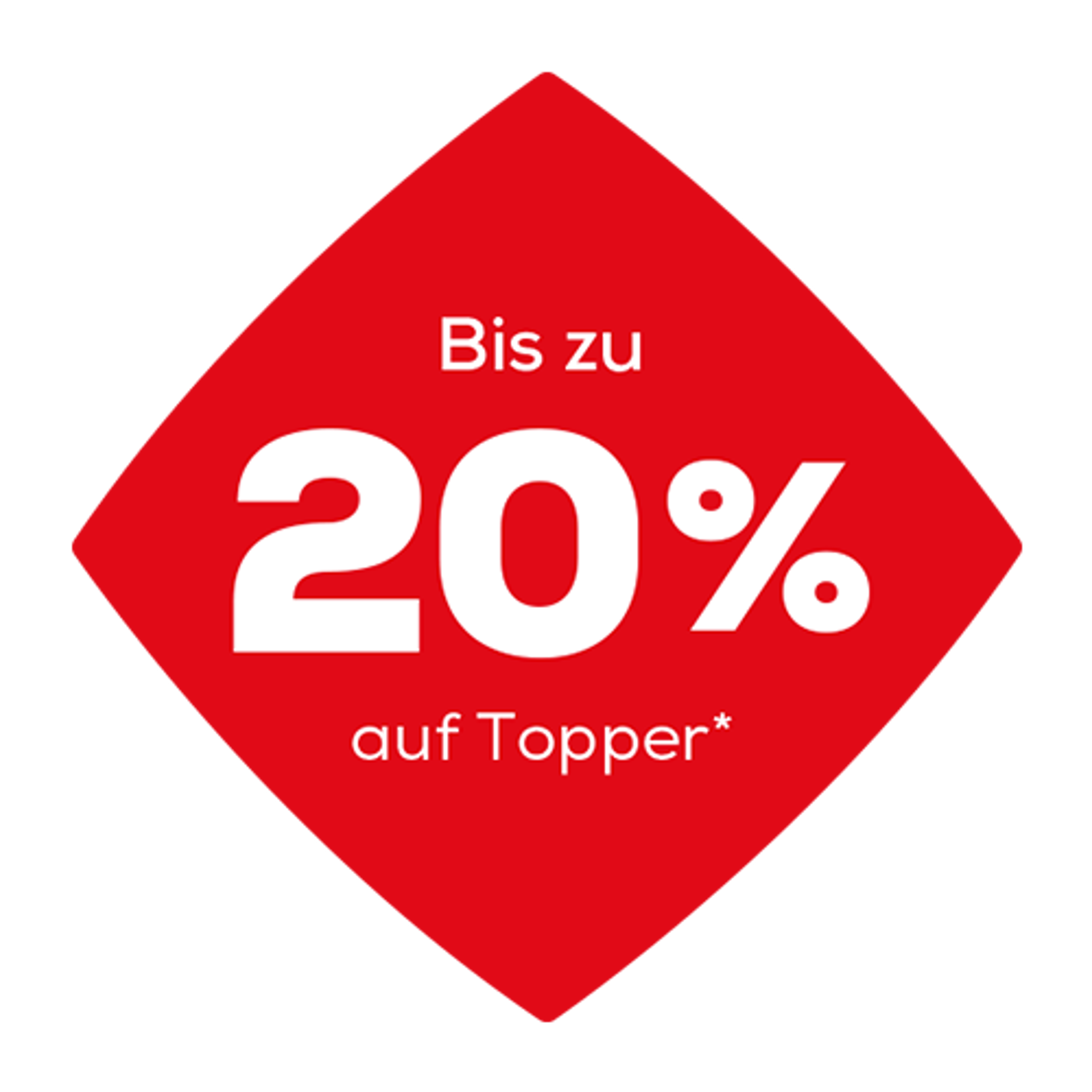 Bis zu 20% auf Topper