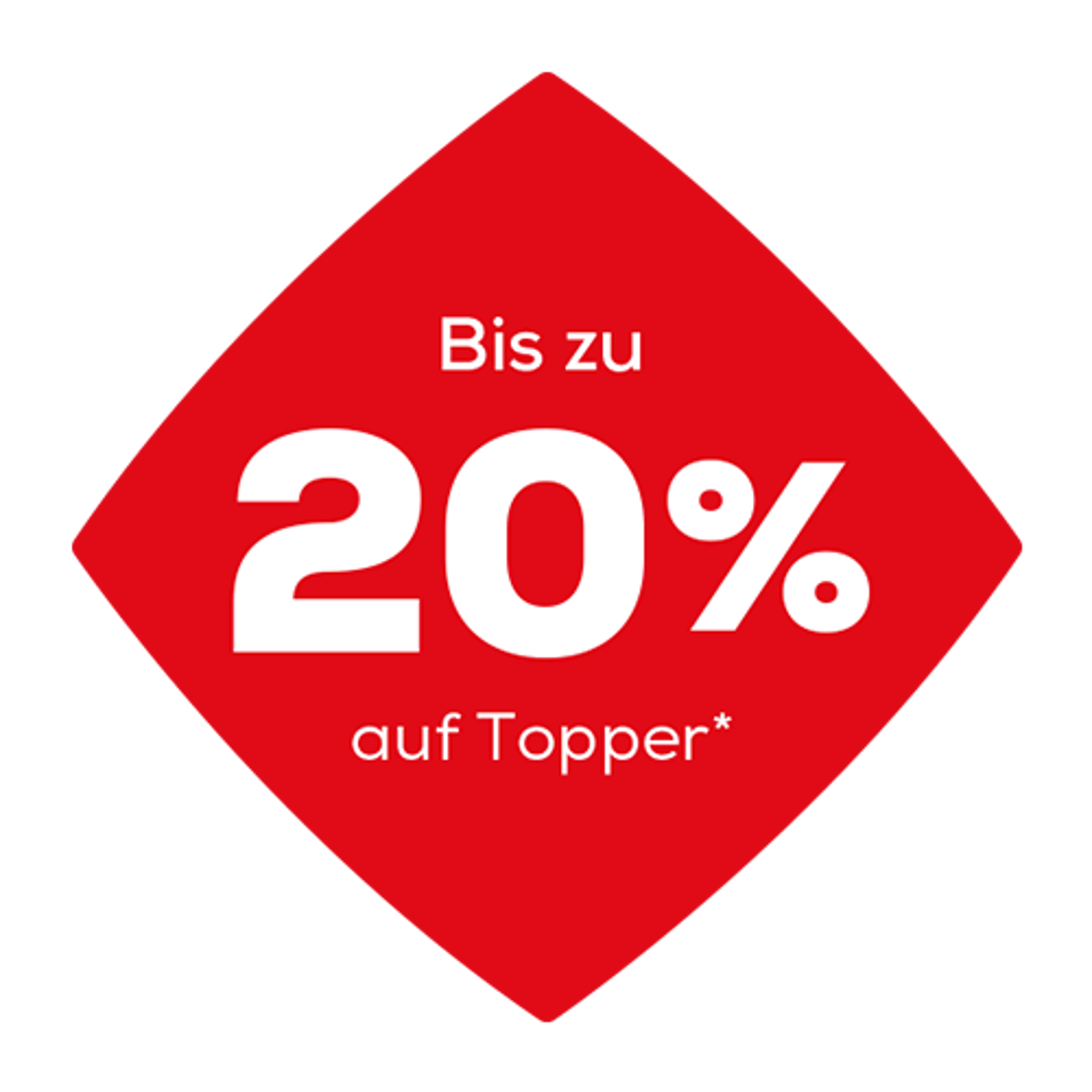 Bis zu 20% auf Topper