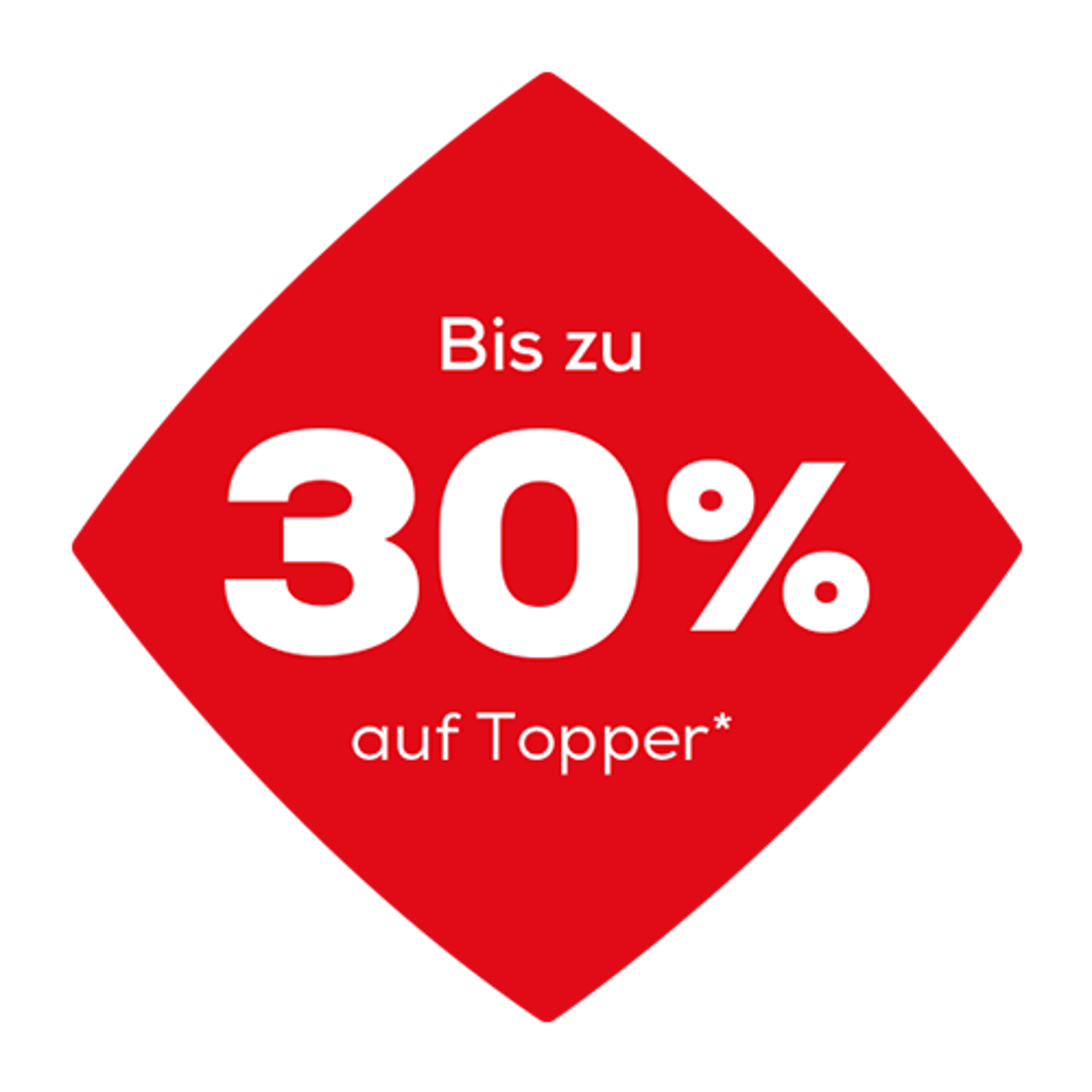 Bis zu 30% auf Topper