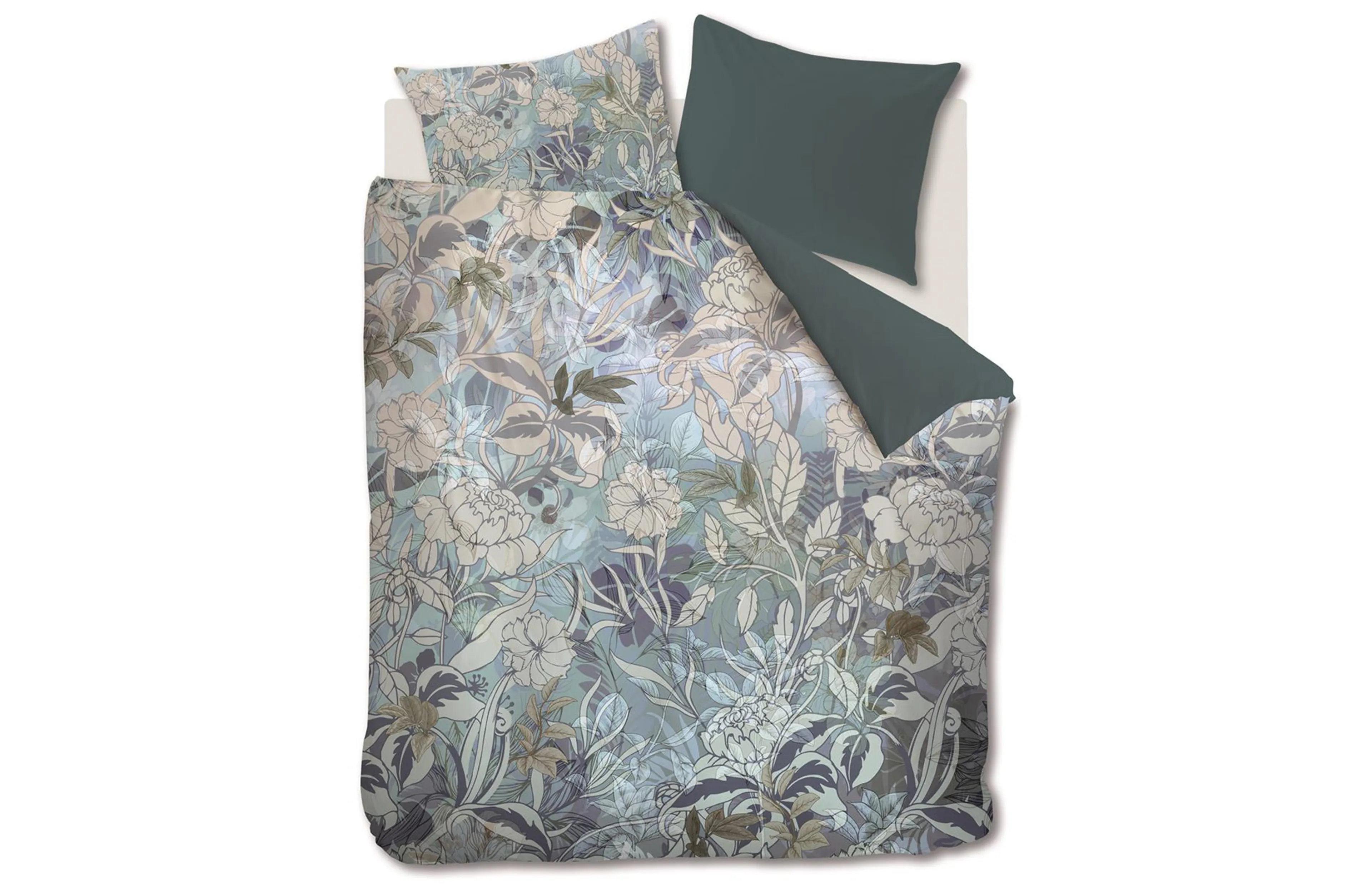 Kardol Nobile Bettwäsche Blau Grau