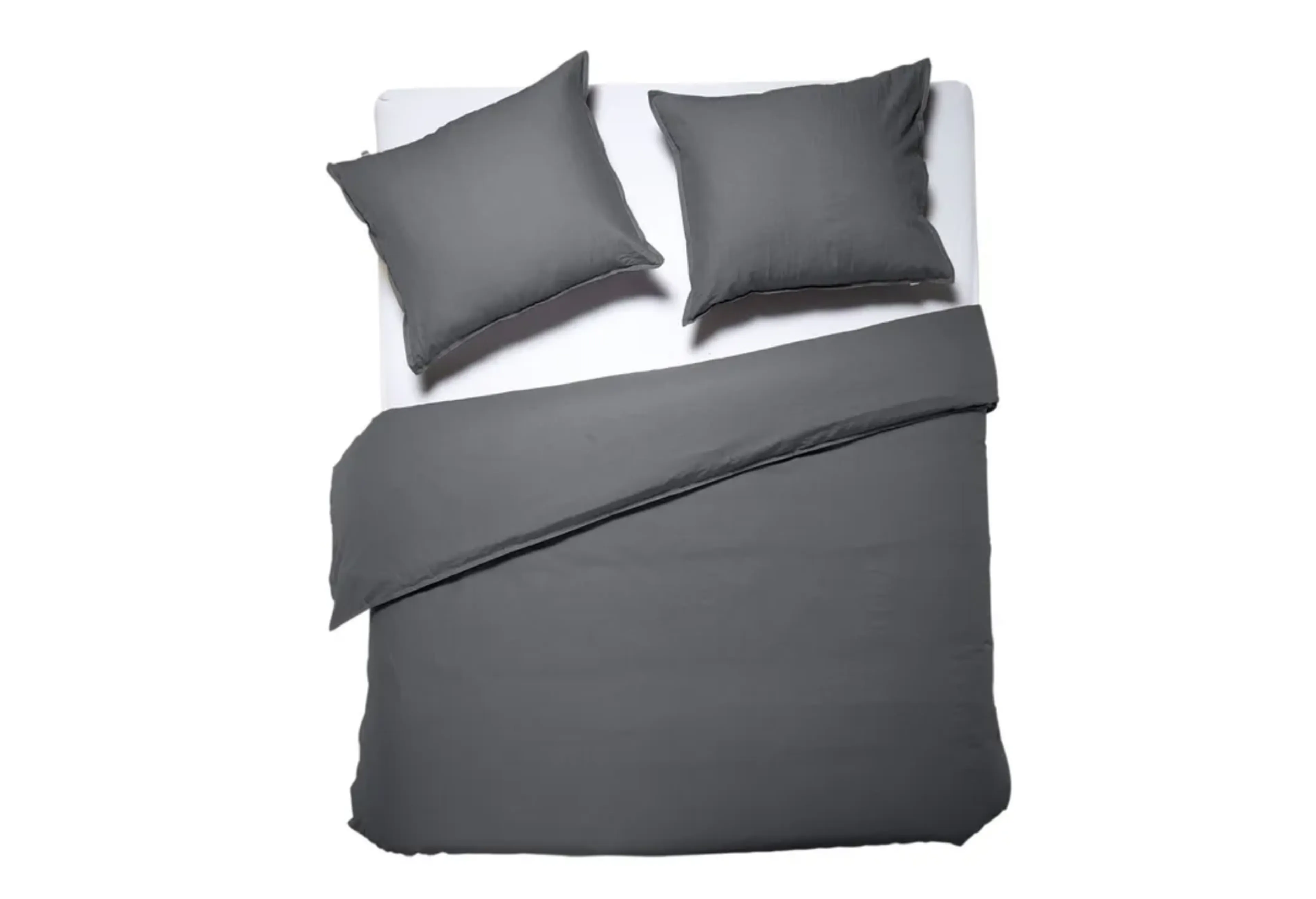 Dixxius Luxurious Bettwäsche Dunkelgrau