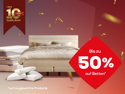 Zeit zu Feiern: Bis zu 50% auf ausgewählte Produkte. Jetzt sparen!